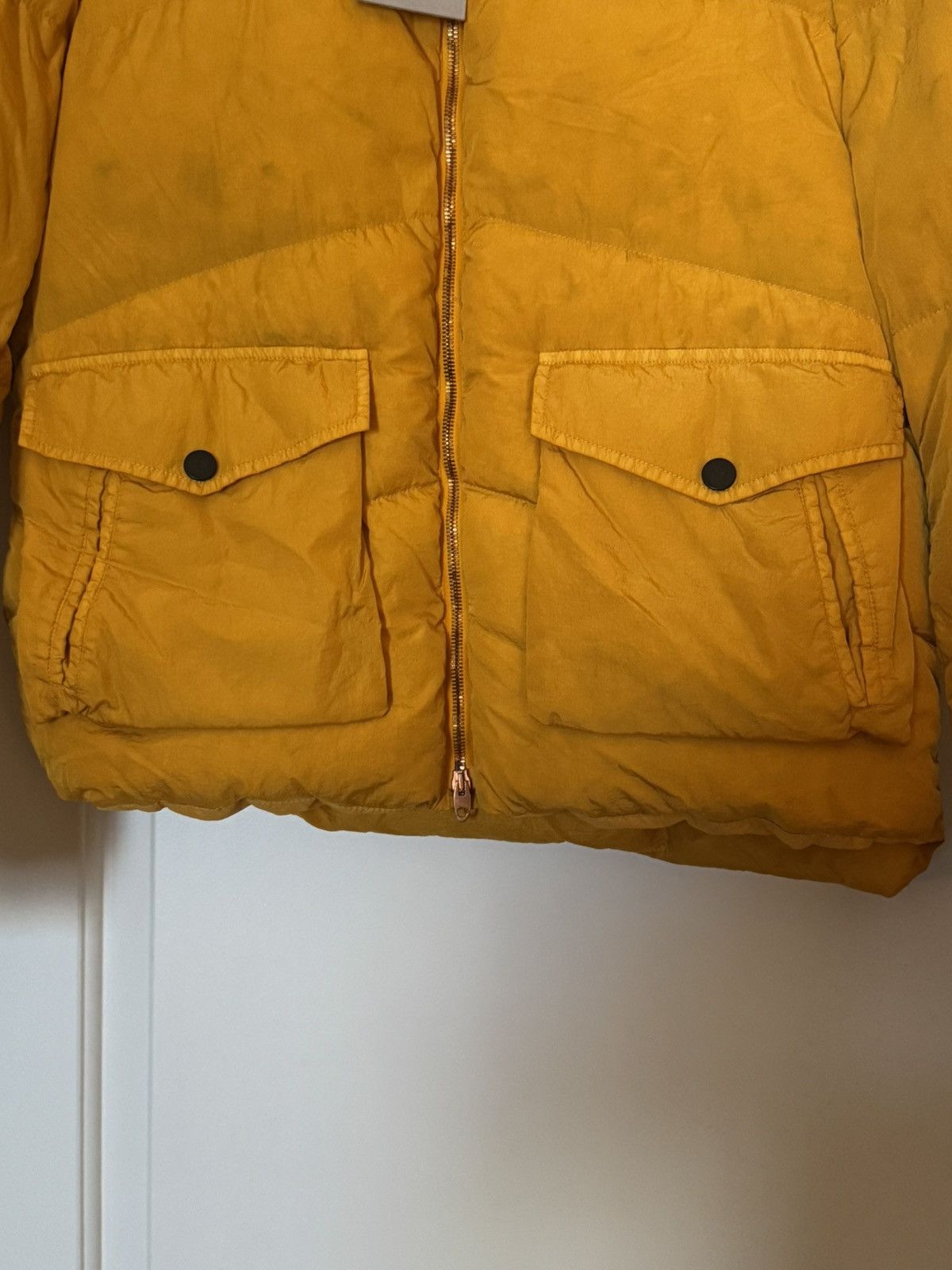 President's PRESIDENT'S Italian Down Puffer Jacket Yellow Size Large Size US L / EU 52-54 / 3 - 5 Thumbnail