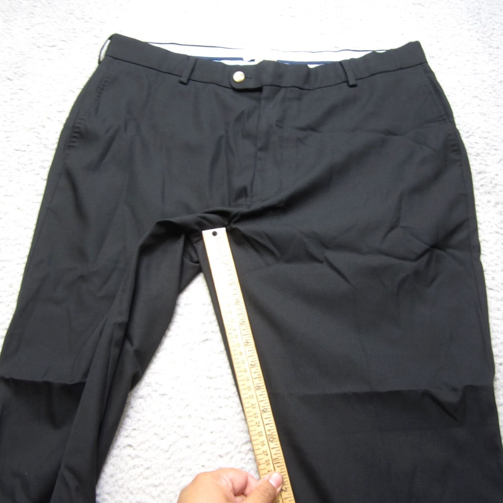 Peter Millar Peter Millar Durham Pants Mens 38x34 Black eb78 Performance Golf Stretch Size US 38 / EU 54 - 5 Thumbnail