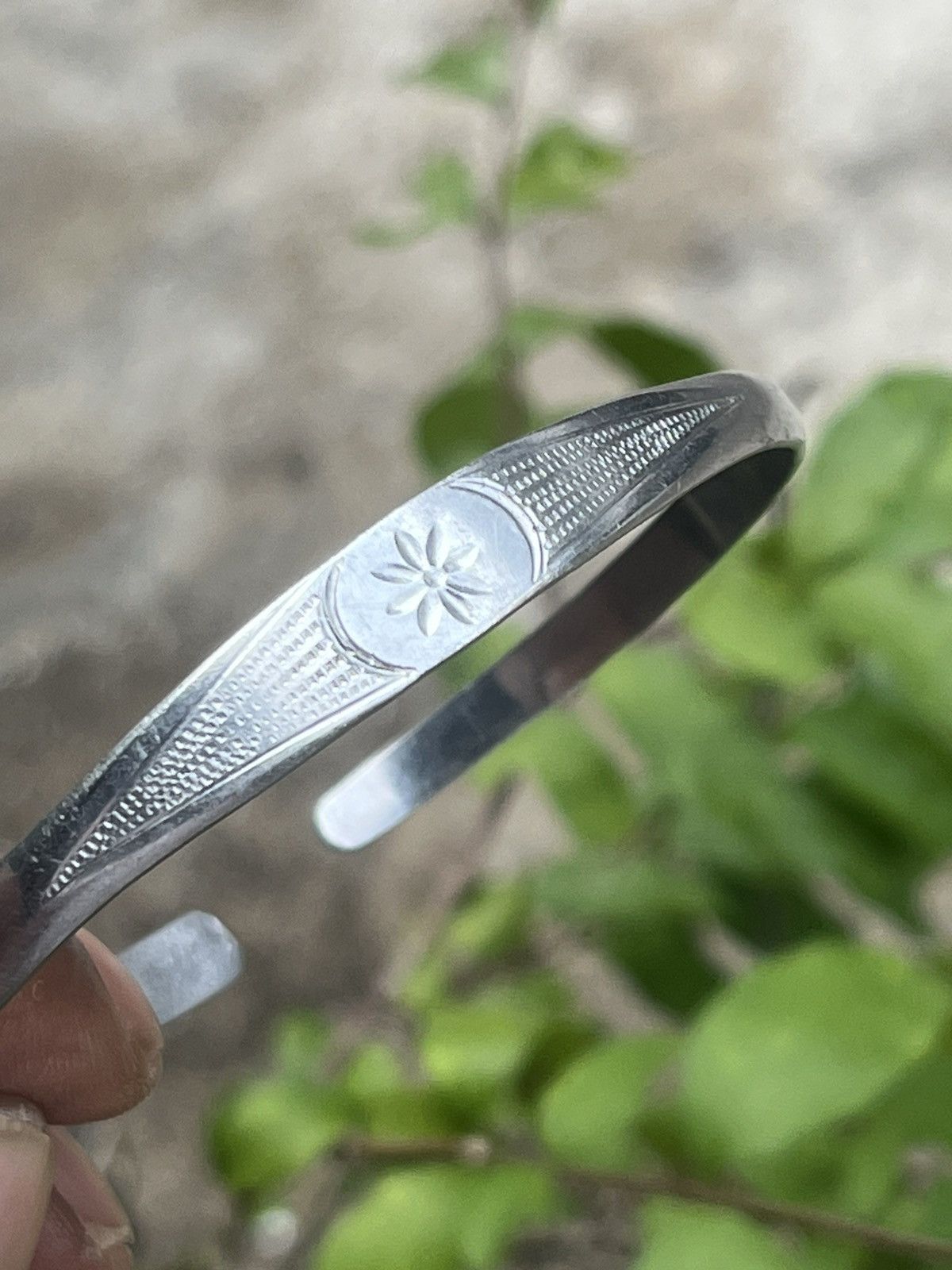 Japanese Brand Crown logo Silver bracelet Size ONE SIZE - 2 Thumbnail