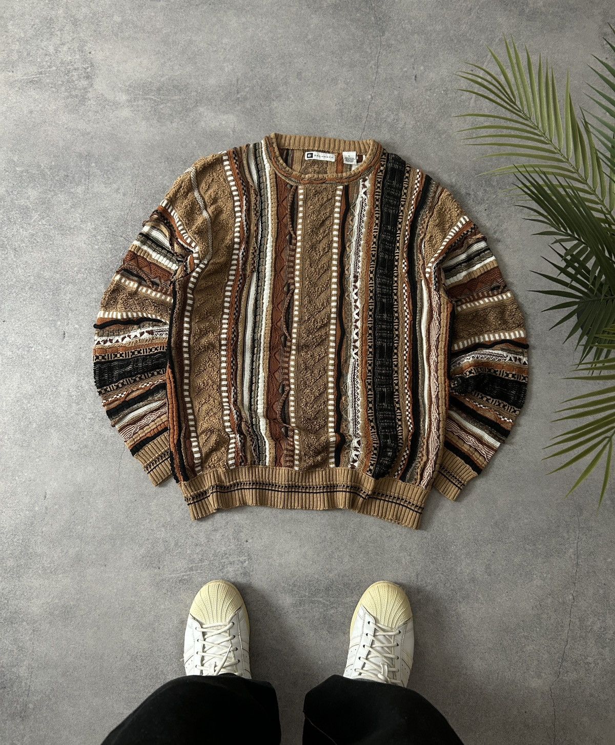 Bachrach Bachrach Coogi style sweatshirt mens very rare Size US L / EU 52-54 / 3 - 1 Thumbnail
