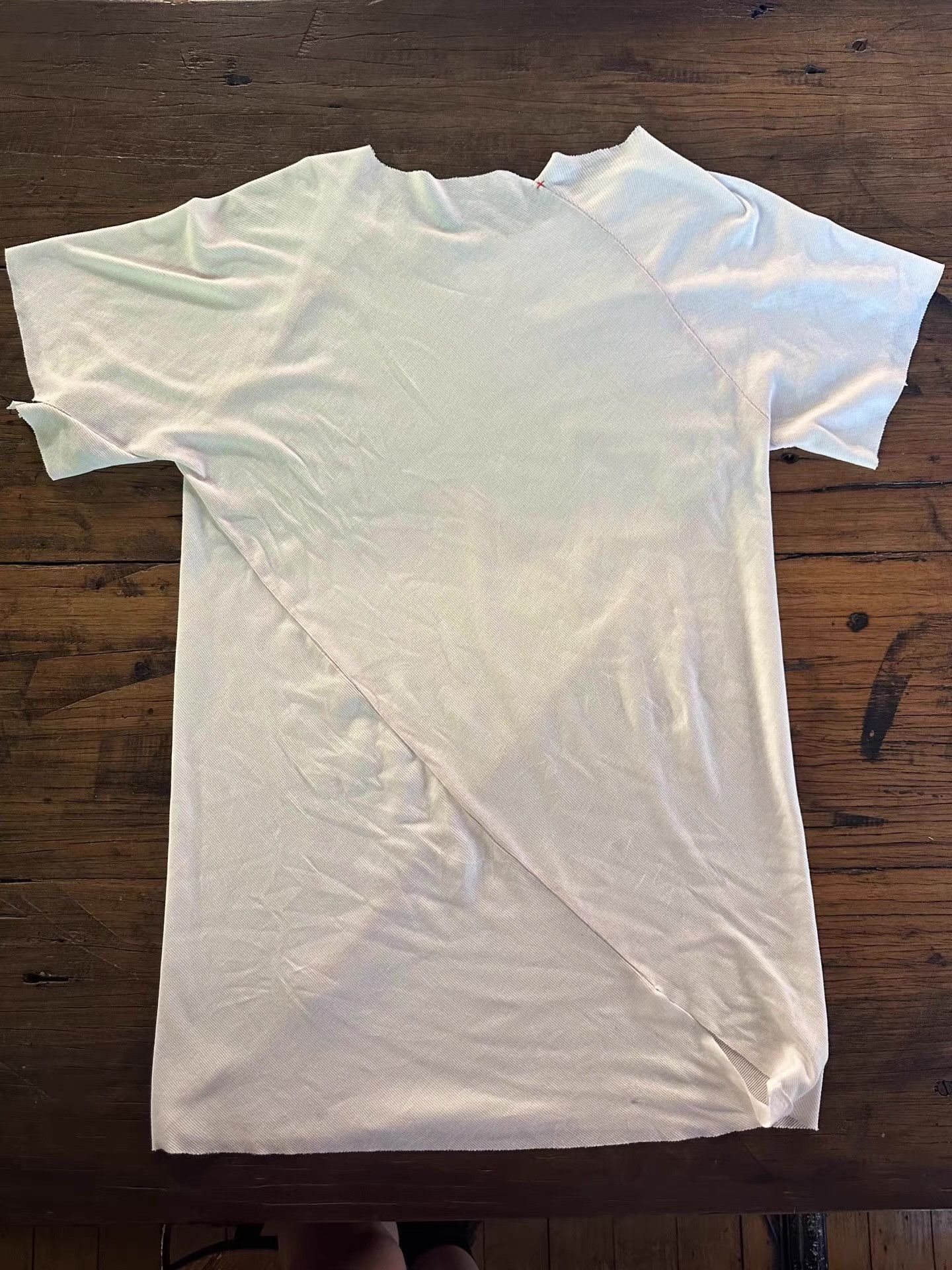 Ma+ m.a+ 18SS Spiral White one‑piece cut spiral‑thread Ｑ25 Size US M / EU 48-50 / 2 - 2 Thumbnail
