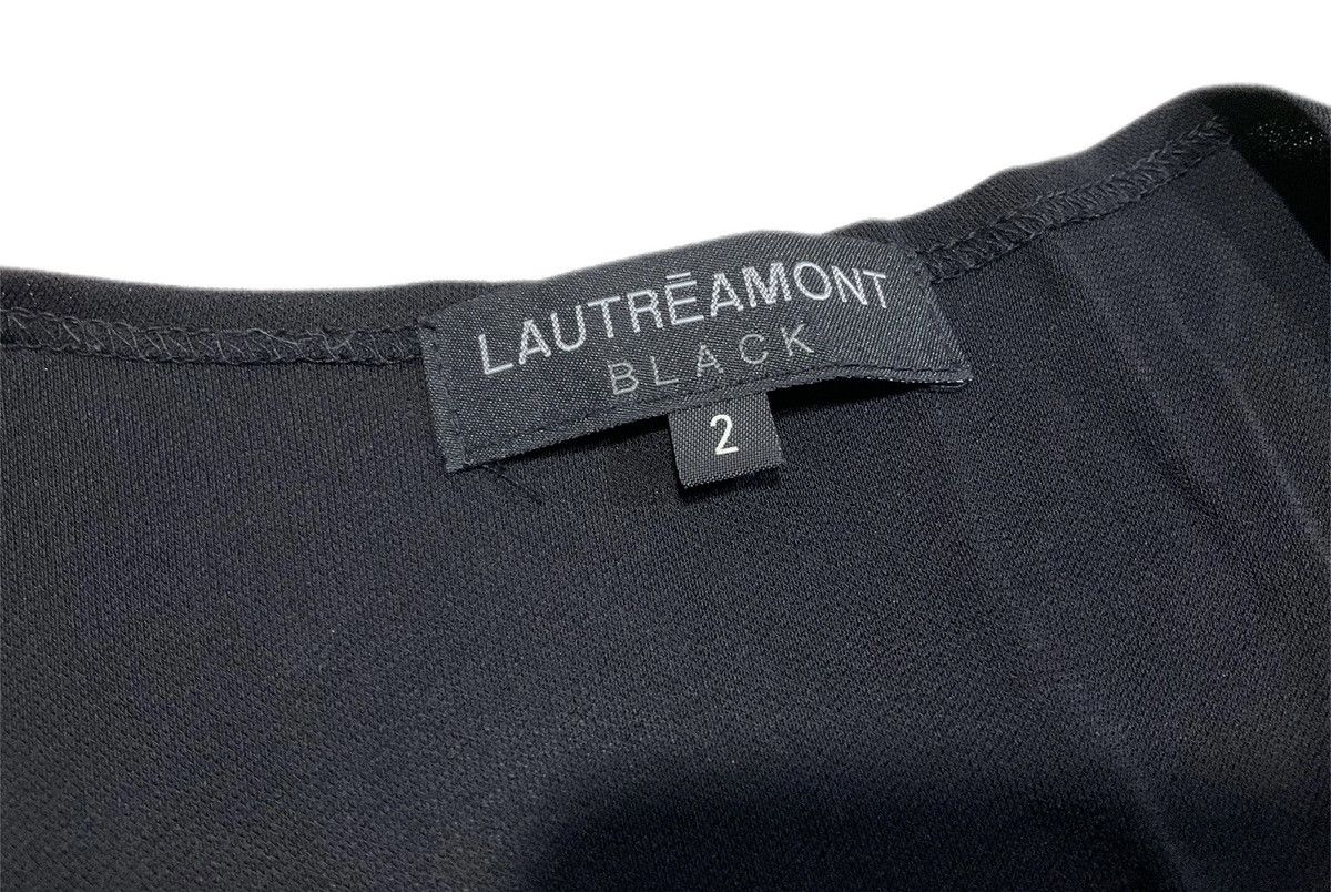Designer × Japanese Brand 🔥Y2K Lautreamont Double Layer Ruffled Asymmetric Dress Size S / US 4 / IT 40 - 10 Thumbnail