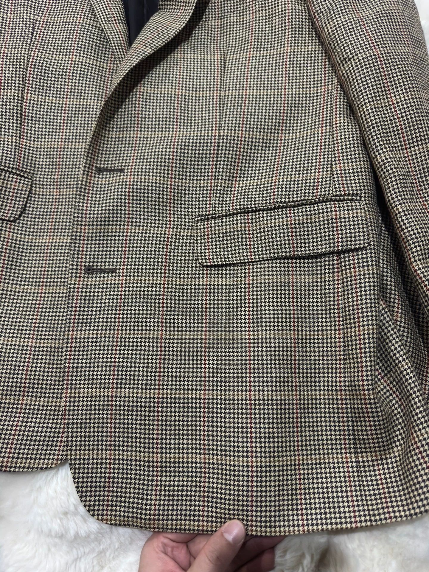 Celine Celine brand new men's plaid suit size 52 Size 52R - 6 Thumbnail