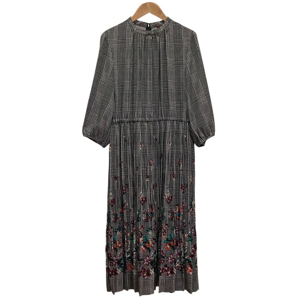 Other Other AMACA Check&Flower Ornament Print Dress Textile Dresses DUTY FREE for USA Size ONE SIZE - 1 Thumbnail