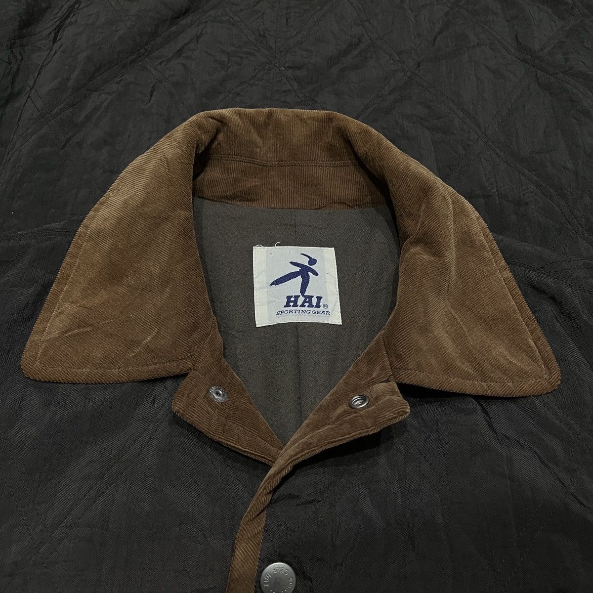 Issey Miyake 90s Hai Sporting gear Issey Miyake Corduroy Quilted Jacket Size US L / EU 52-54 / 3 - 4 Thumbnail