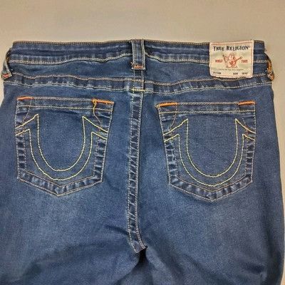 True Religion True Religion Women’s Size 33 Pants Blue Becca Jeans Size 33" - 11 Thumbnail