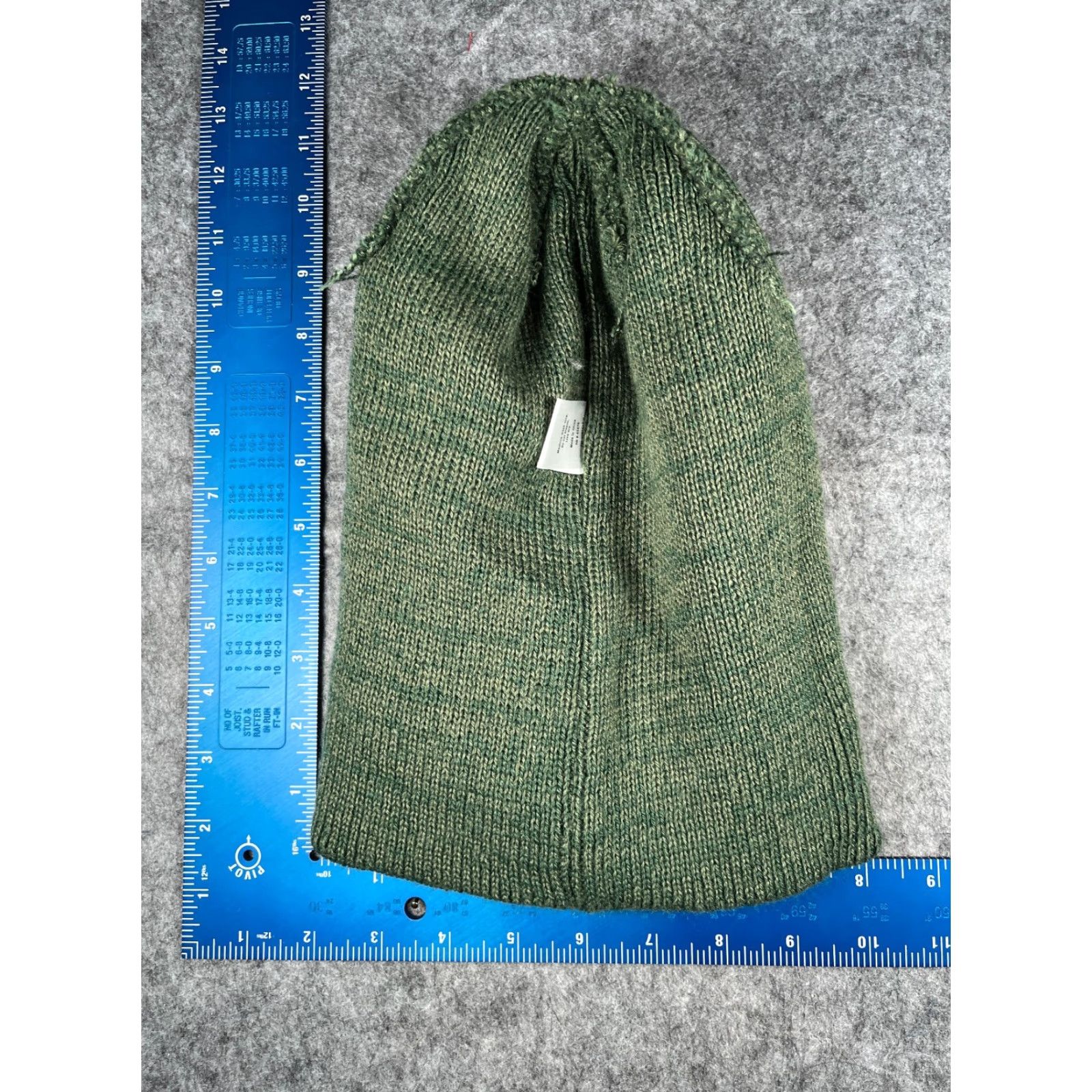 Vintage Gold Medal Beanie Adult One Size Green Knit 100% Acrylic Ski Clear Creek Toque Size ONE SIZE - 6 Thumbnail