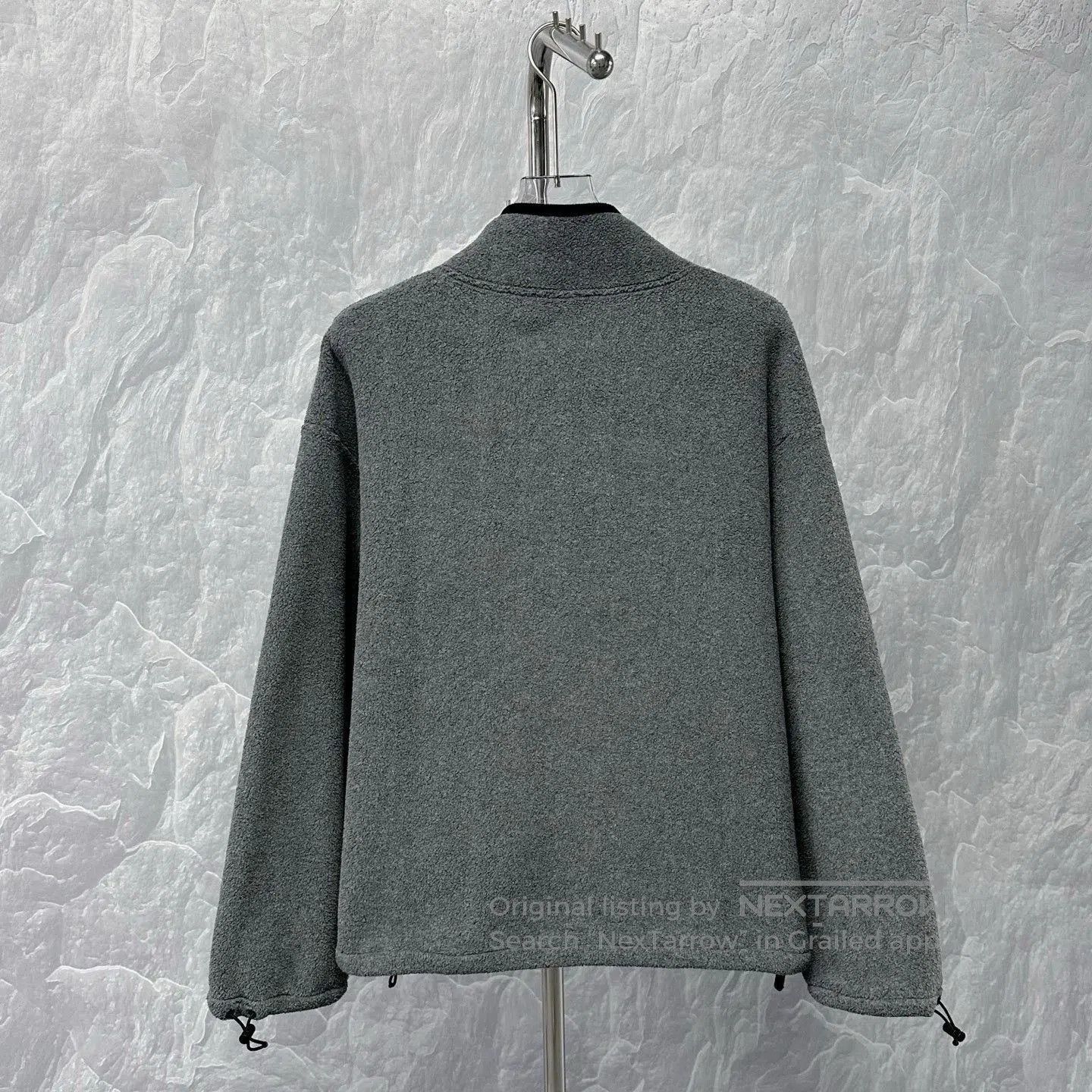 Miu Miu MiuMiu SS25 Embroidered Logo Fleece Jacket. Size L / US 10 / IT 46 - 4 Thumbnail