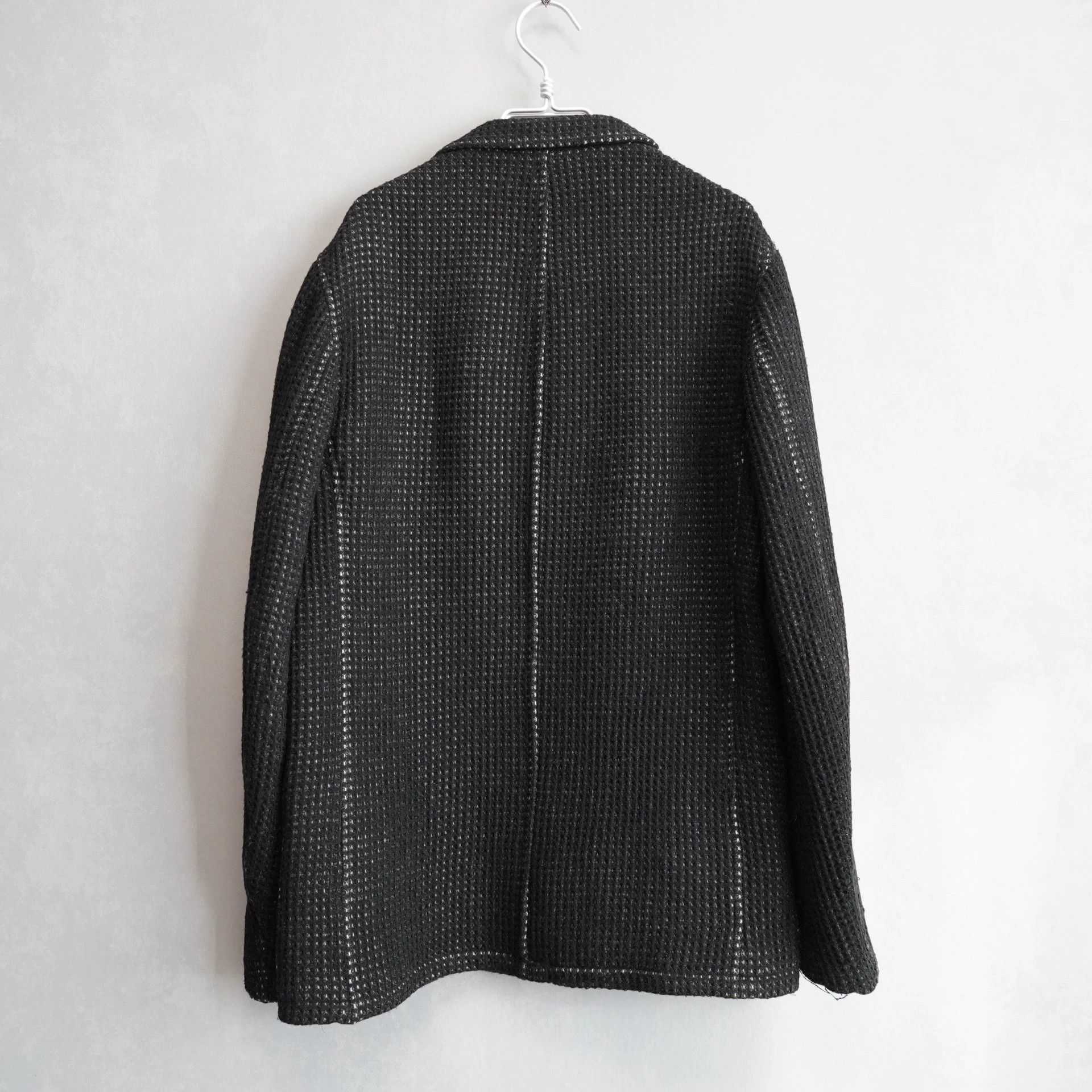 Yohji Yamamoto Yohji Yamamoto 97AW Wax Figure Waffle Check Jacket M Size US M / EU 48-50 / 2 - 2 Thumbnail