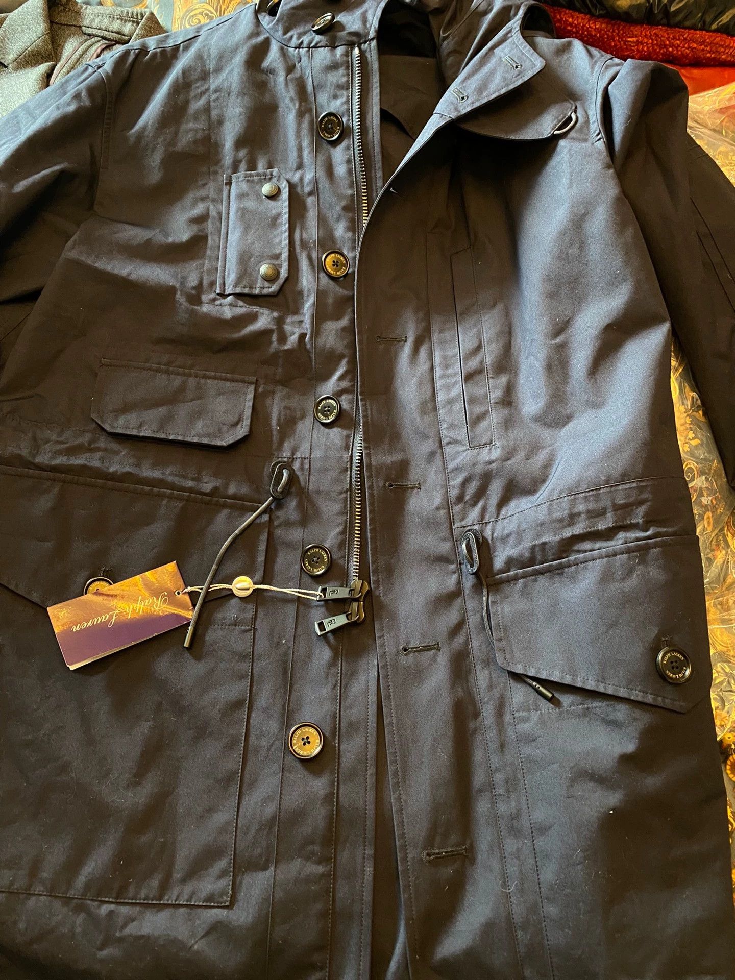 Polo Ralph Lauren Purple Label RRL Italian Waterproof Trench Coat S Size US S / EU 44-46 / 1 - 8 Thumbnail