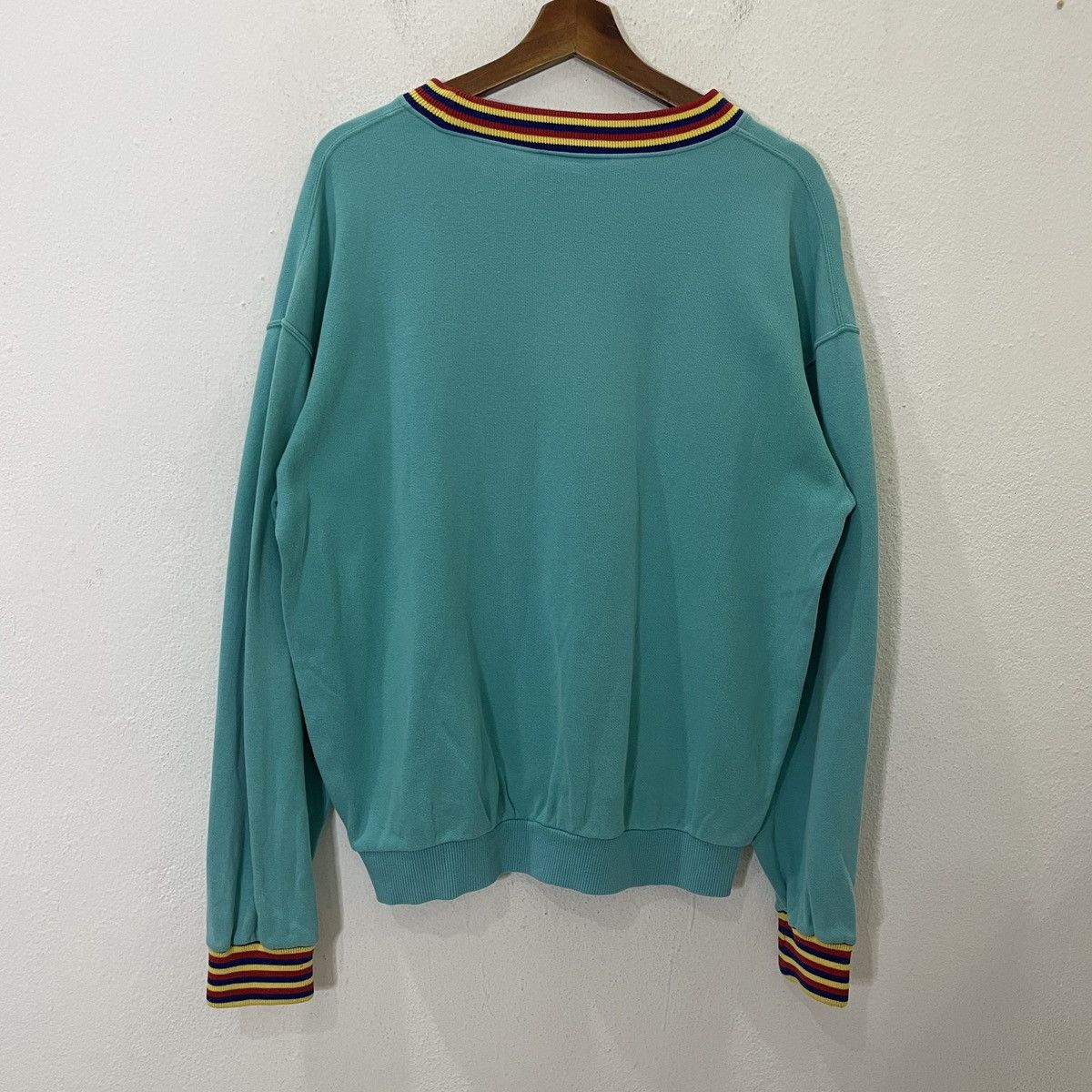 Japanese Brand Vintage Leyton House Versus Sports Spell Out Sweatshirt Size US L / EU 52-54 / 3 - 7 Thumbnail