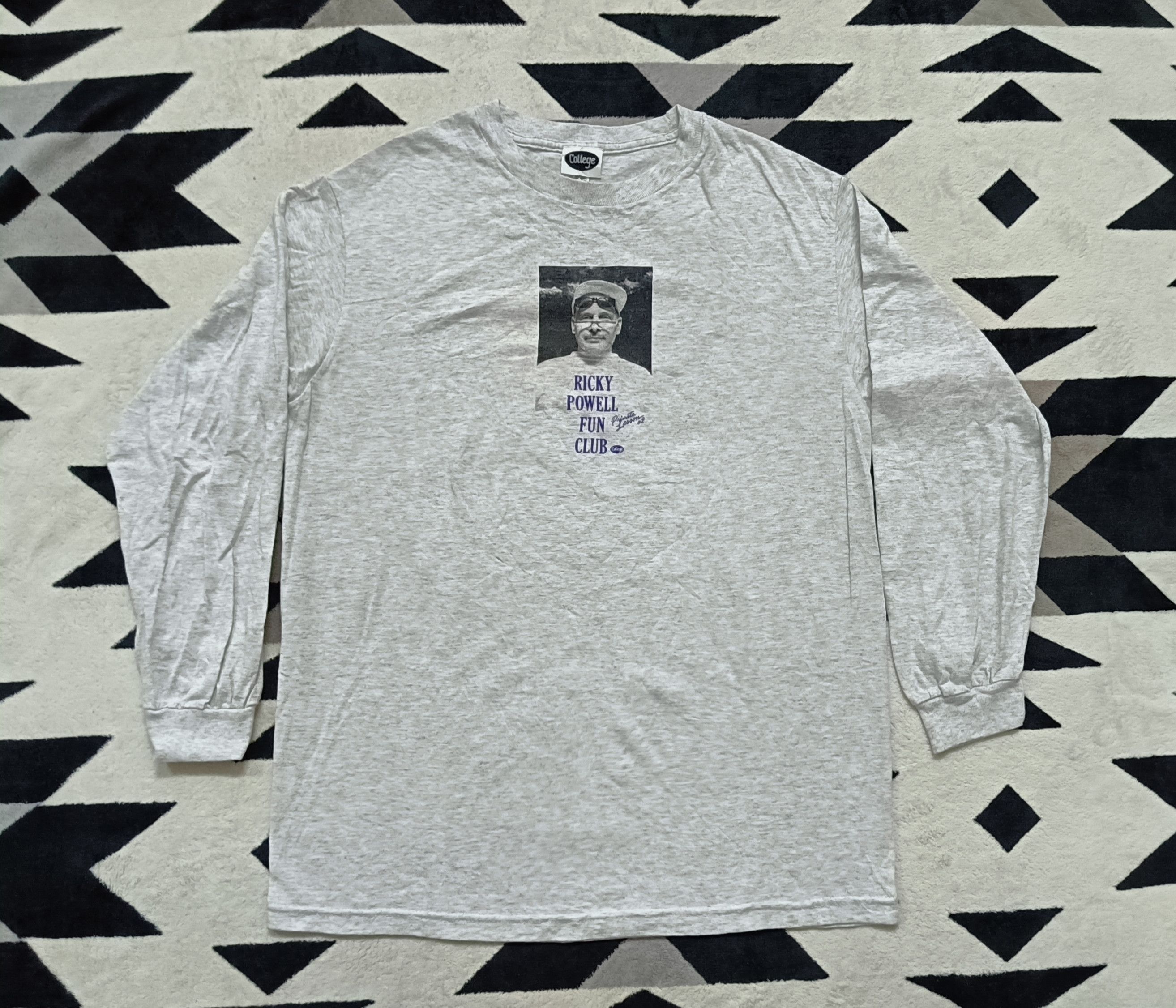 Other 🔥🔥Rare Ricky Powell Long Sleeve Tee Size US M / EU 48-50 / 2 - 2 Thumbnail