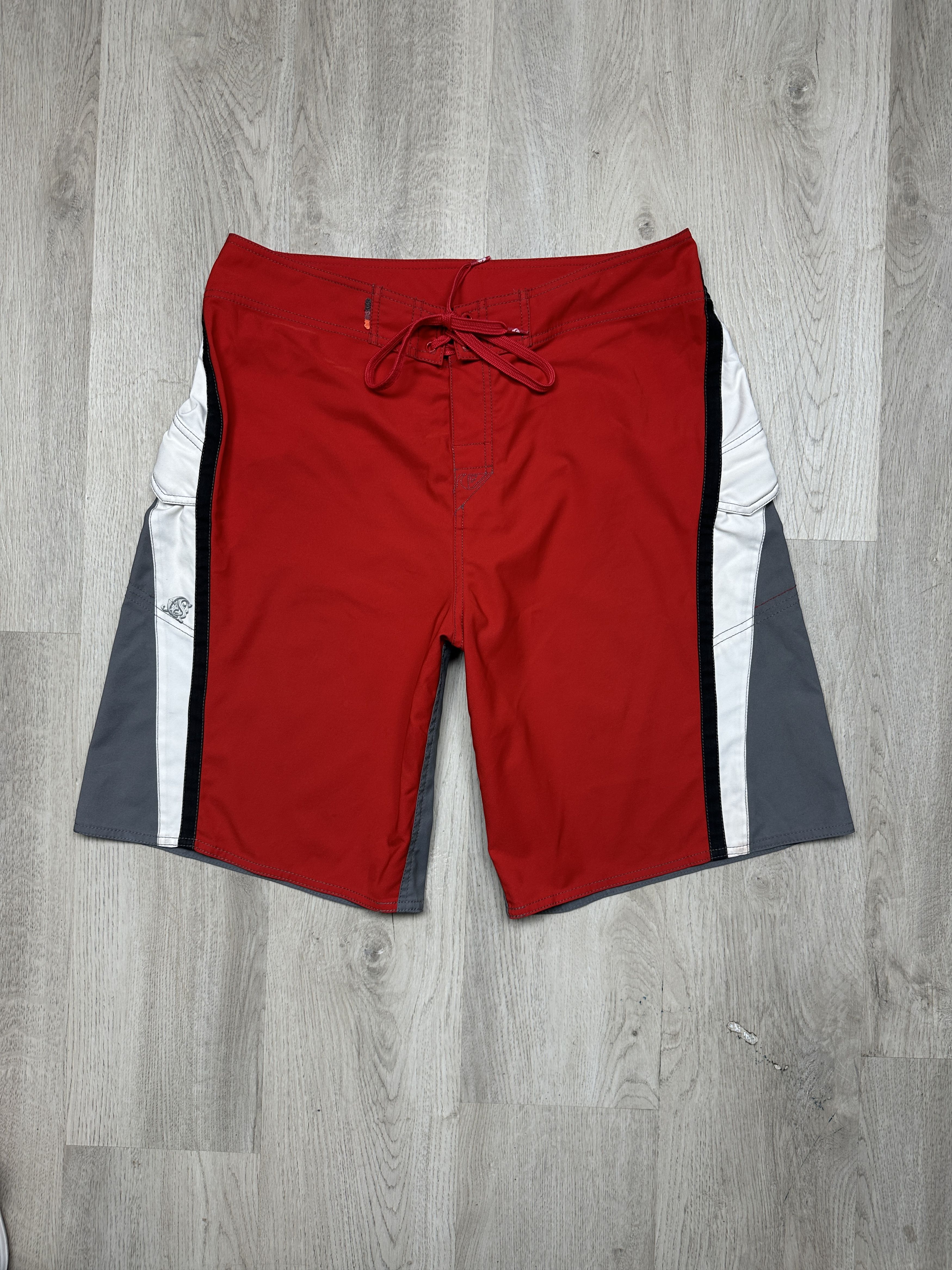 Quiksilver Quicksilver Vintage Mens Nylon Swimming Shorts Surf style Size US 33 - 3 Thumbnail