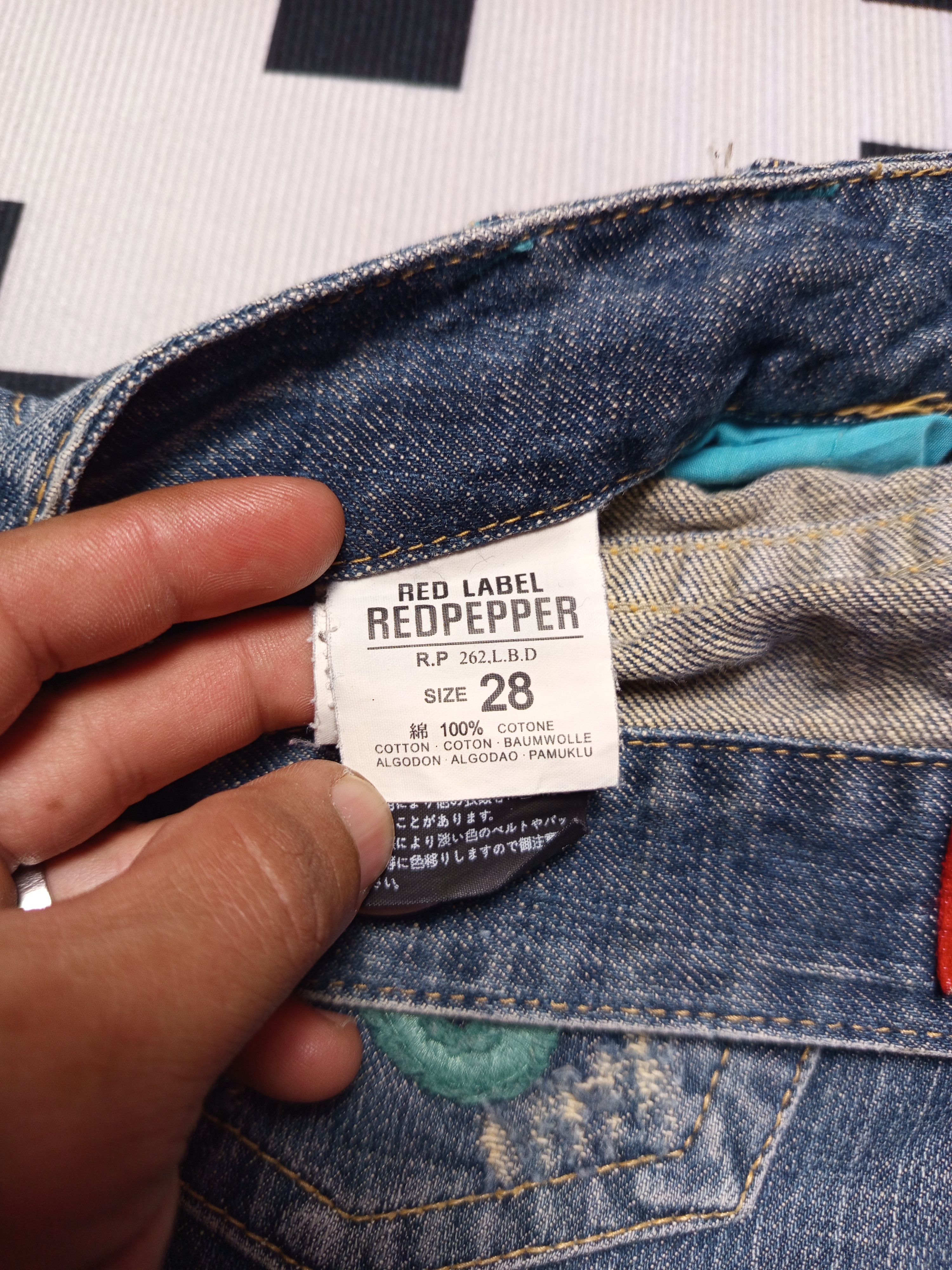 Kapital Flare Bootcut Jeans Red Pepper Size US 30 / EU 46 - 14 Thumbnail
