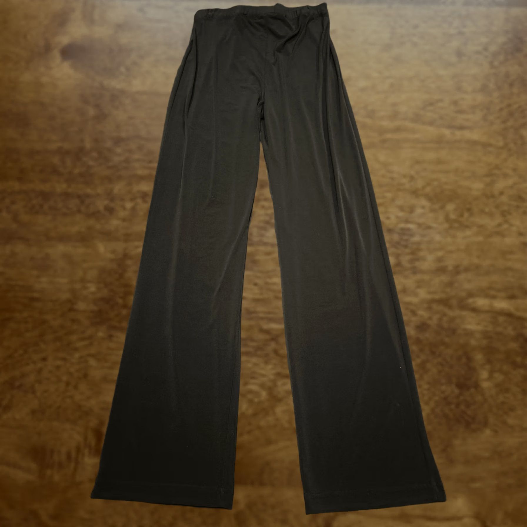 Vintage Liz Lange Maternity Black Pants Straight Leg Dress Pants Stretch Women S Pants Inseam 32 in 29” Waist Polyester Ponte Casual Size 28" / US 6 / IT 42 - 1 Thumbnail