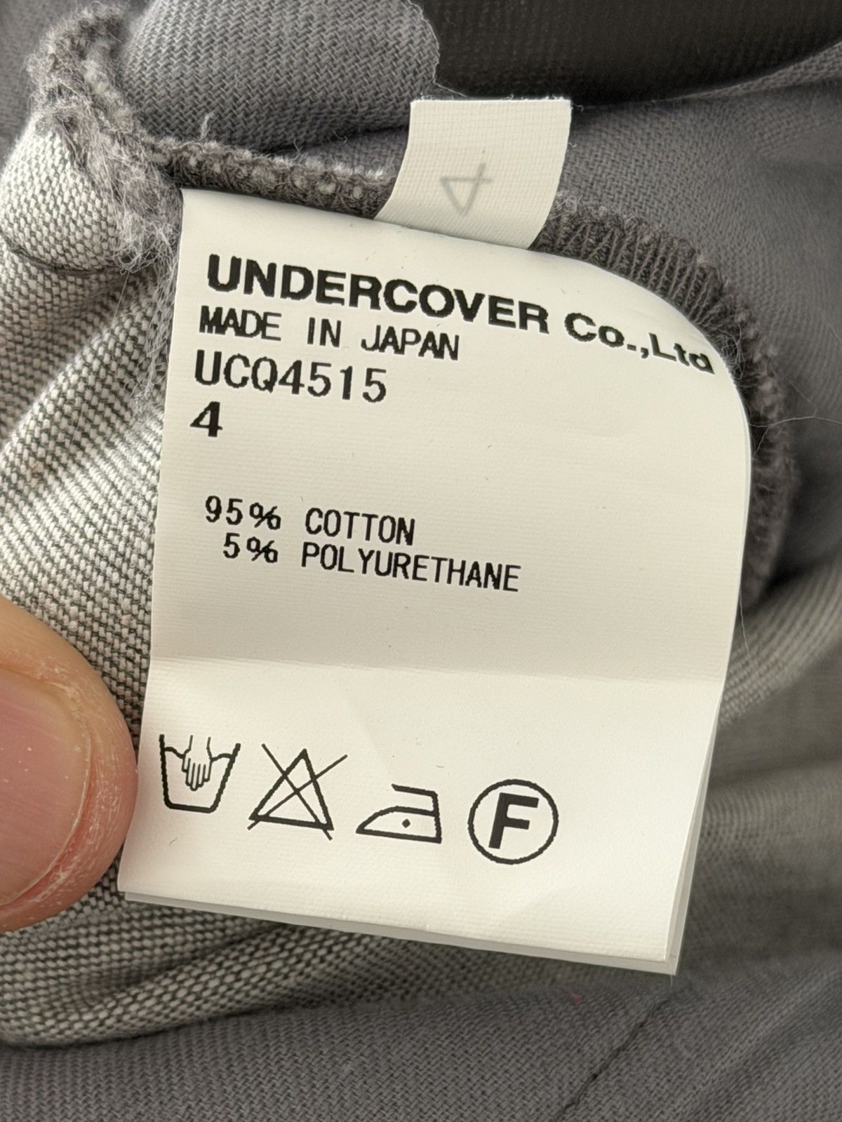 Undercover Undercover Jun Takahashi gray pants Size US 32 / EU 48 - 7 Thumbnail