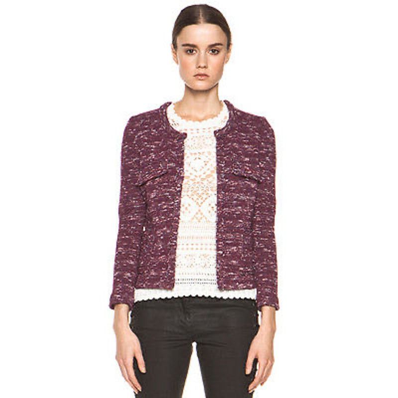 Isabel Marant Etoile Isabel Marant Etoile Ariana Tweed Boucle Jacket $450 size 42 Size L / US 10 / IT 46 - 1 Thumbnail