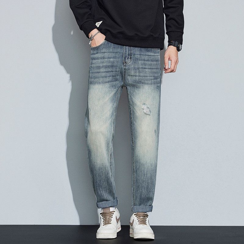 Jean American retro ripped jeans for men Size US 32 / EU 48 - 2 Thumbnail