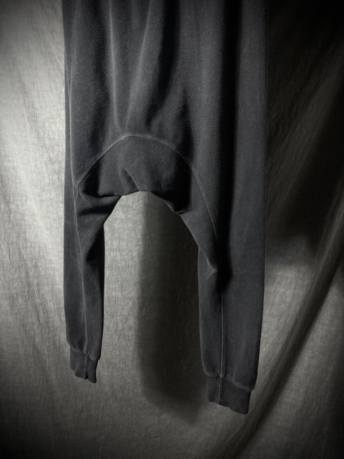 Boris Bidjan Saberi Boris Bidjan Saberi AW16 LONGJOHN2 Resin Dyed Joggers Size US 29 - 6 Thumbnail