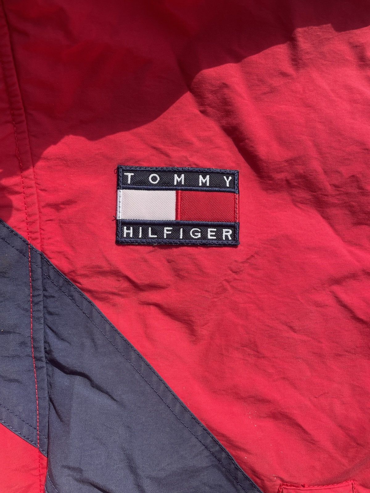 Tommy Hilfiger × Vintage 90s X Vintage X Hilfiger X Windbreaker X Pullover Size US M / EU 48-50 / 2 - 6 Thumbnail