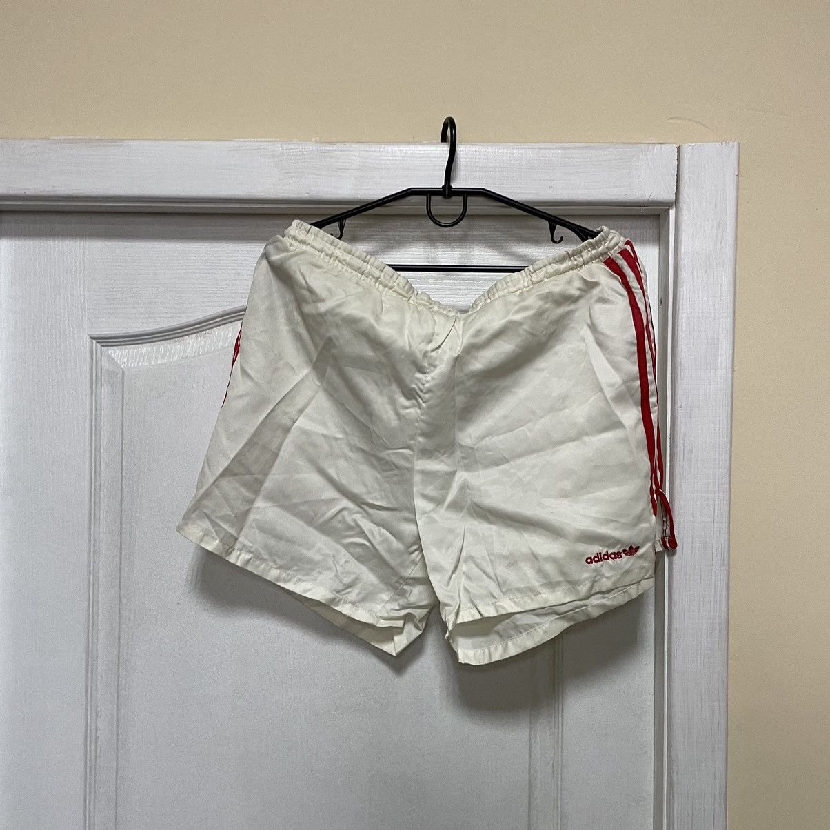 Adidas × Vintage Vintage 80s 90s Adidas Made In West Germany Shorts 70s Size US 42 / EU 58 - 1 Thumbnail