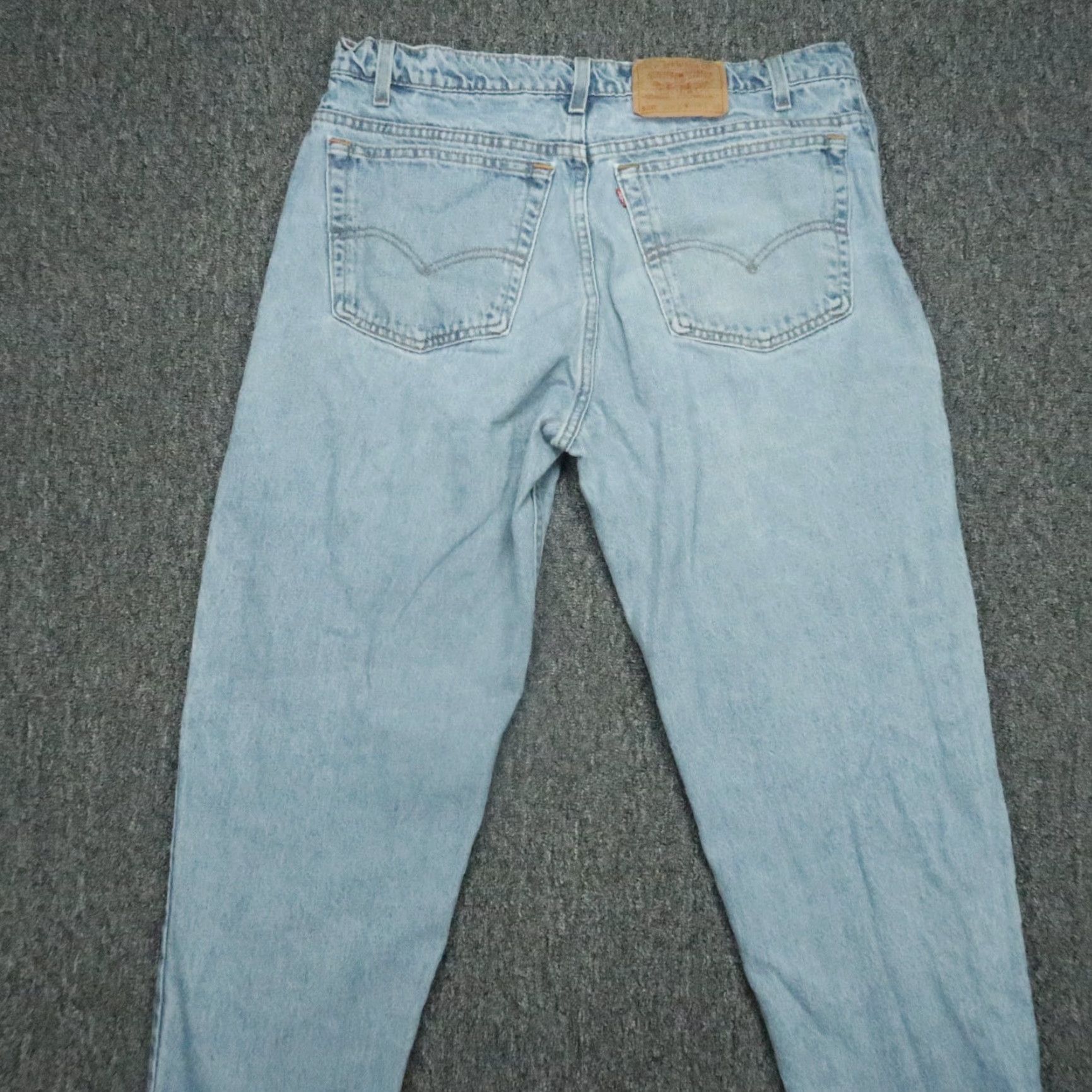 Levi's VINTAGE Levi's 550 Jeans Men 36x32 Denim Blue Relaxed Fit 5-Pocket 90s Y2K Men’s Jeans Reg Size US 36 / EU 52 - 5 Thumbnail