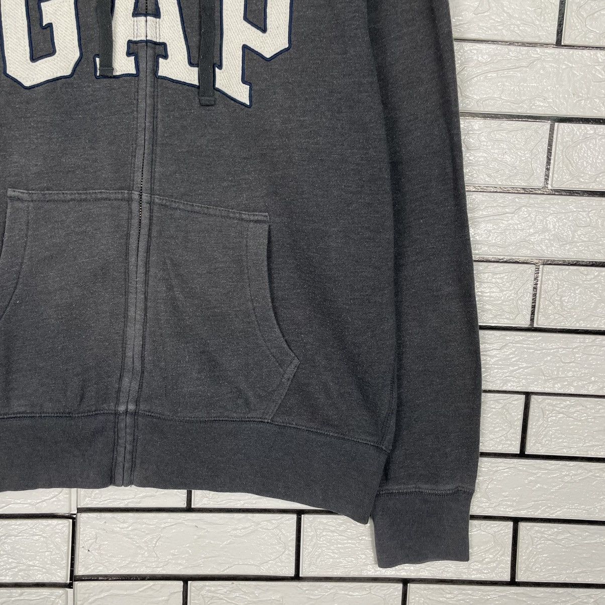 Gap Gap Big Logo Zipper Hoodie Size US M / EU 48-50 / 2 - 4 Thumbnail