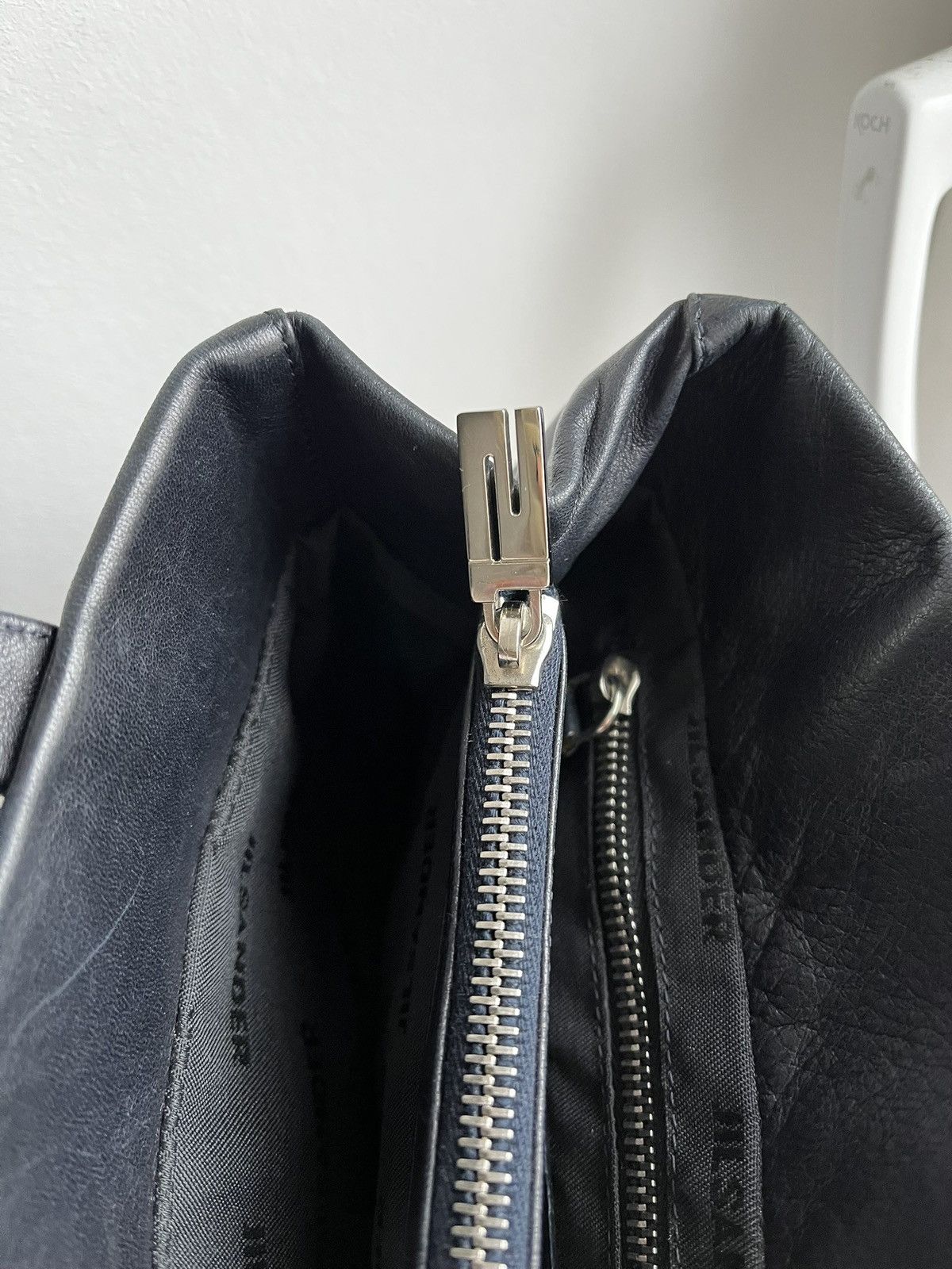 Jil Sander 2008 Jil Sander Black Leather Handbag / Mini Tote Size ONE SIZE - 7 Thumbnail