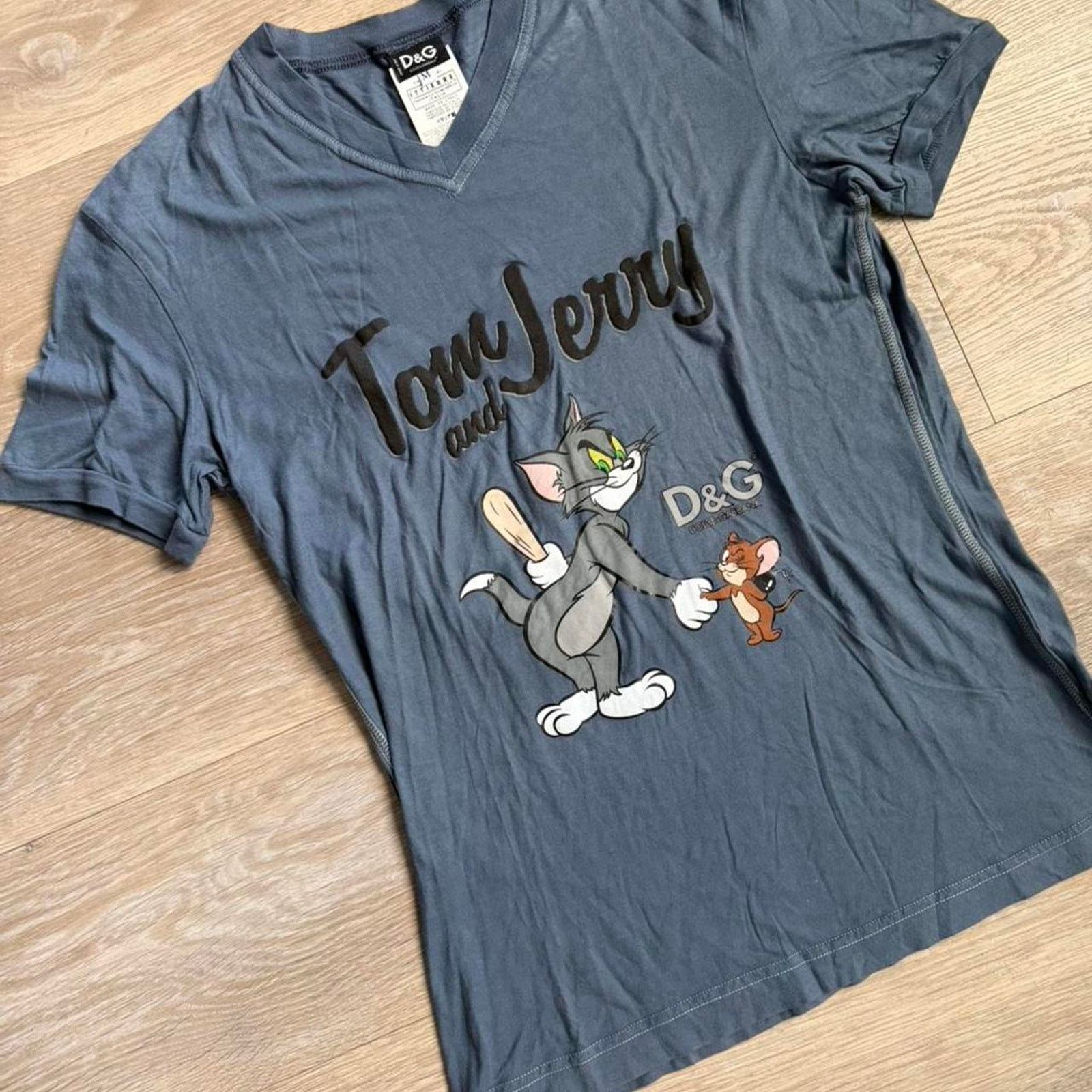 Dolce & Gabbana Dolce and Gabbana D&G Tom and Jerry Y2K Graphic TShirt Size US M / EU 48-50 / 2 - 2 Thumbnail