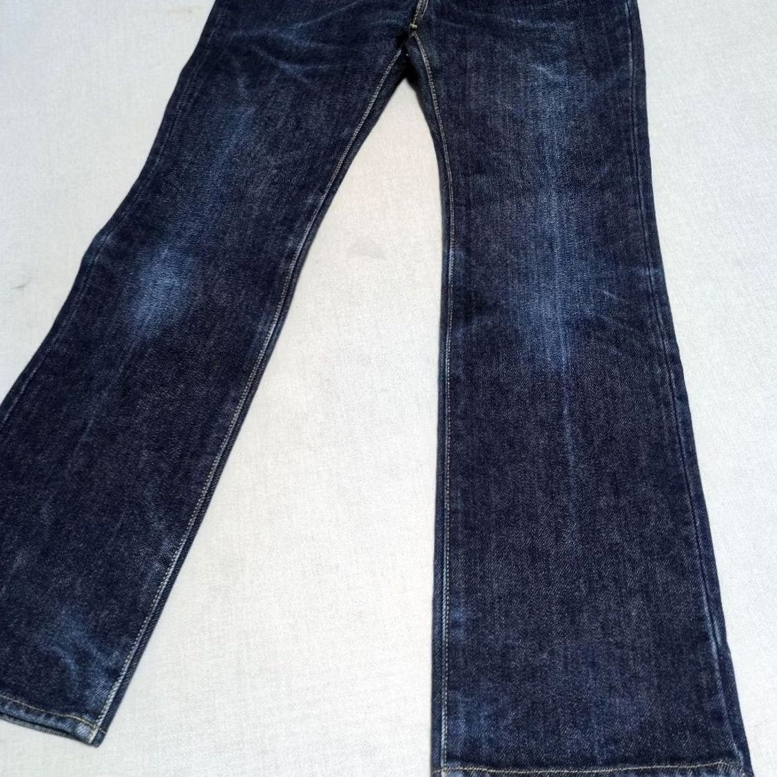 Iron Heart IRON HEART 461S Jeans Biker Denim 21oz W31 L34 Mens Blue Size US 31 - 4 Thumbnail