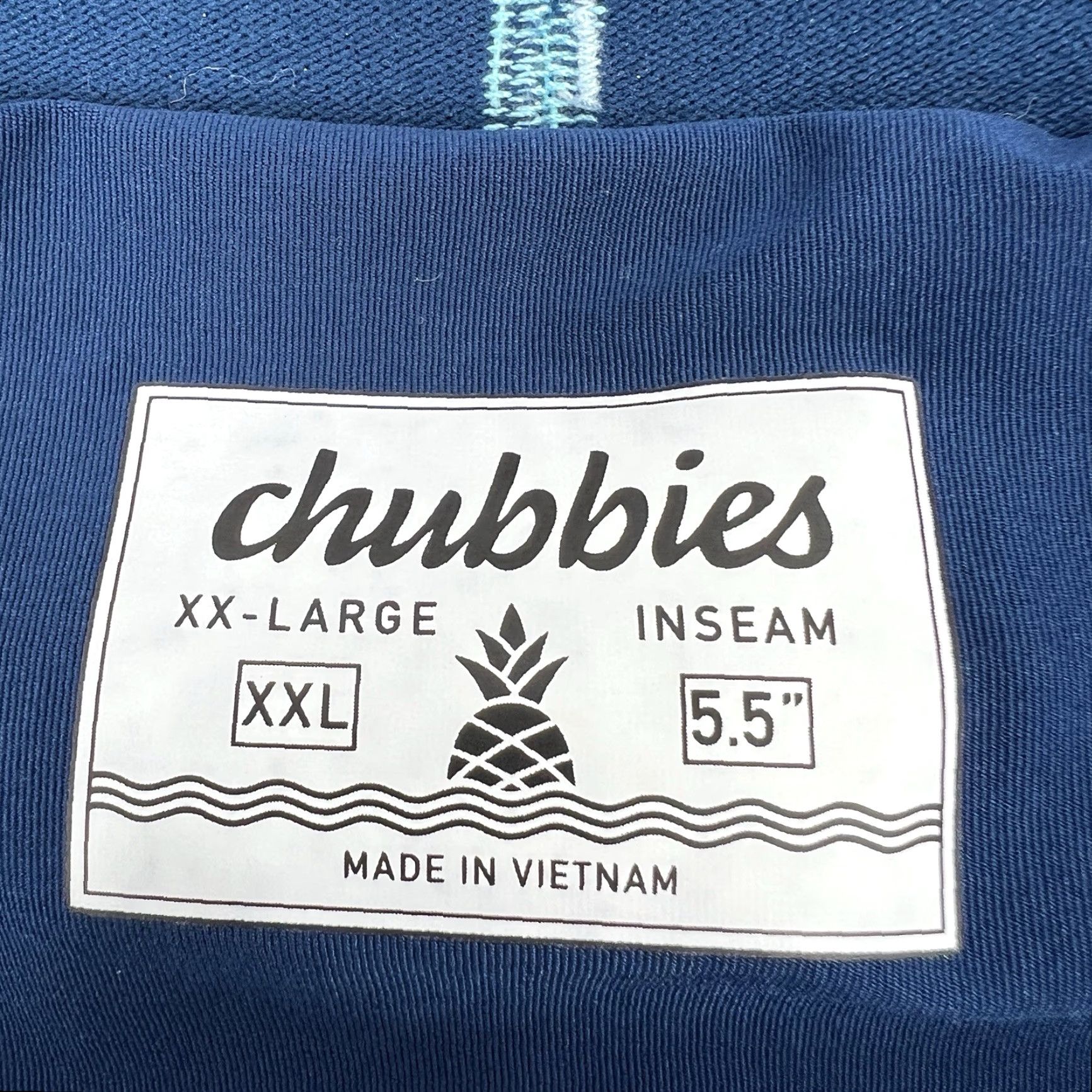 Chubbies Chubbies Shorts Men’s 2XL 5.5” Training Lined Splatter Blue Athletic Shorts Size US 39 - 3 Thumbnail