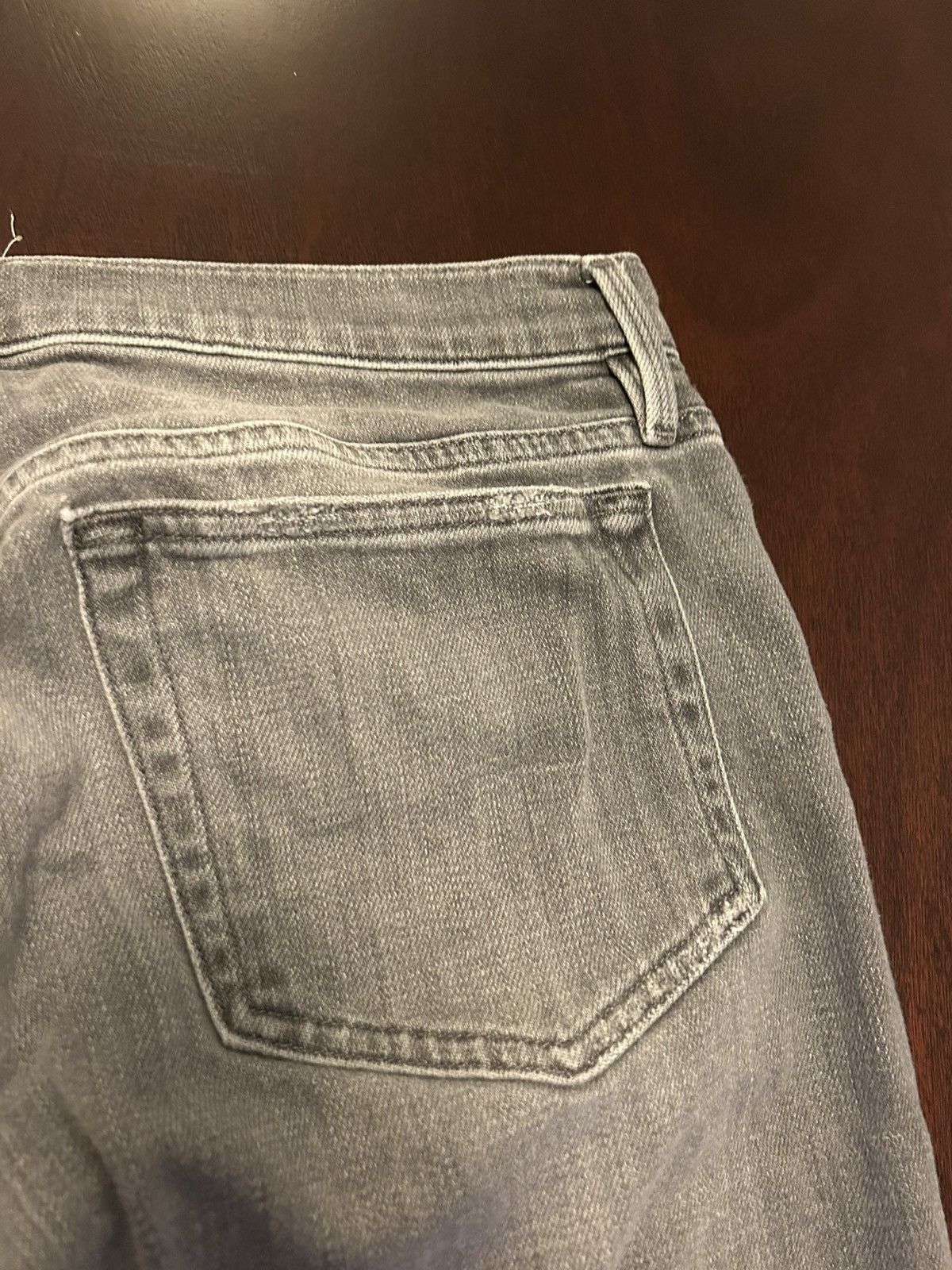 Frame Frame Grey Washed Denim Size US 32 / EU 48 - 6 Thumbnail