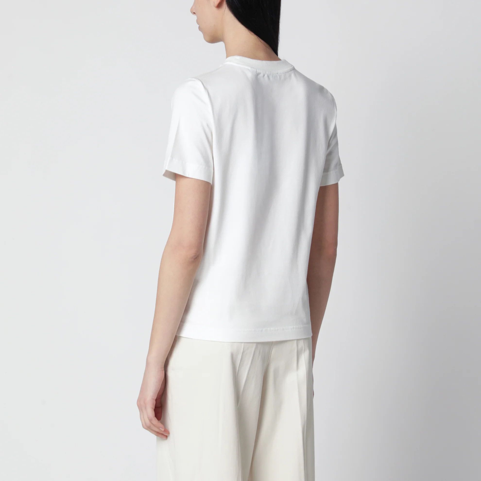 Burberry o1d2blof0426 Short Sleeve T-Shirt in White Size XS / US 0-2 / IT 36-38 - 3 Thumbnail