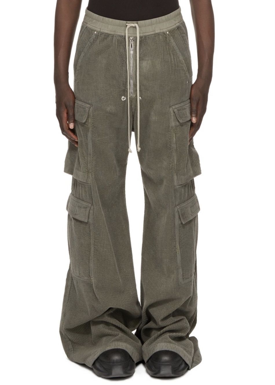Rick Owens Rick Owens DRKSHDW Double Cargo Jumbo Belas Hus Blu Cord S Size US 30 / EU 46 - 3 Thumbnail