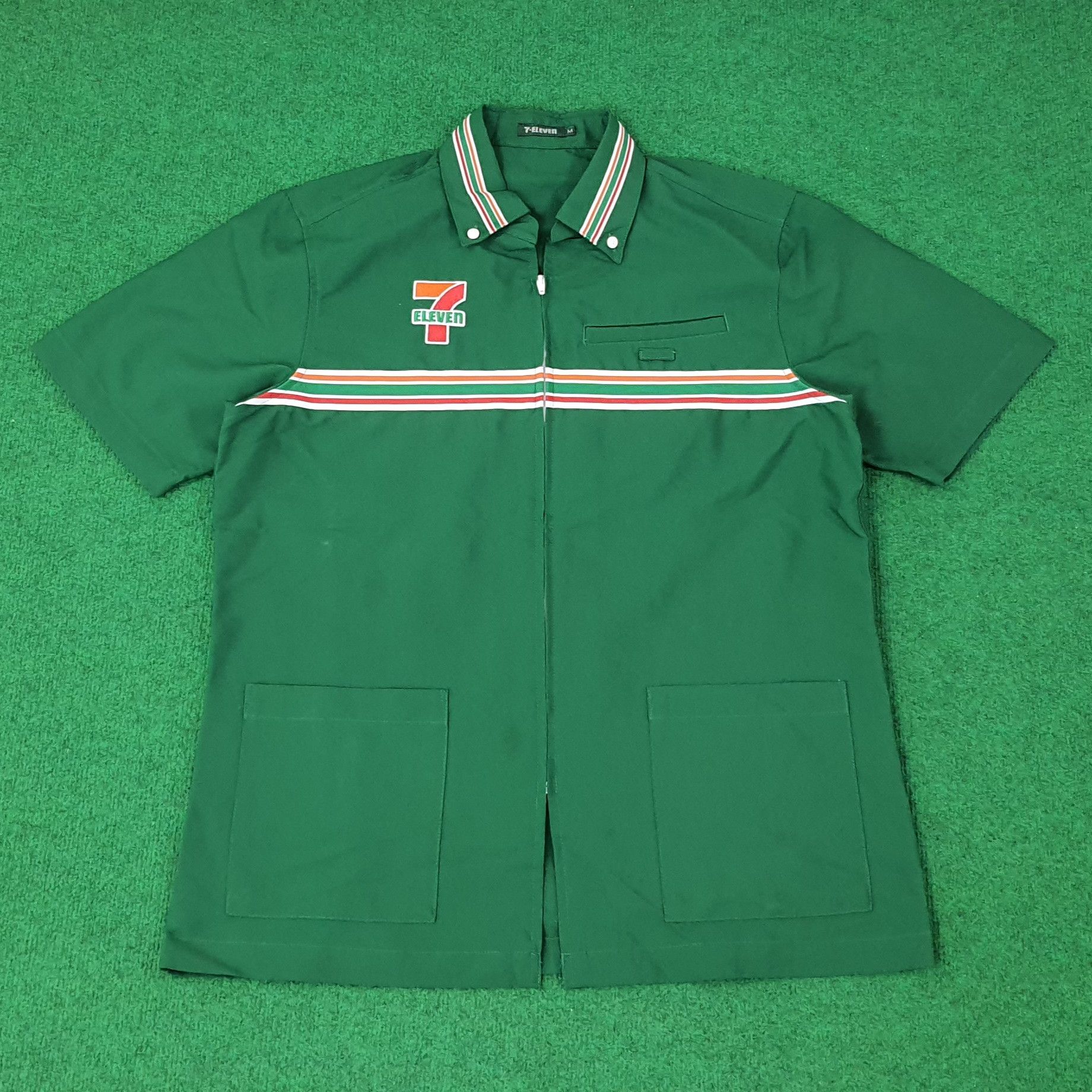 Japanese Brand Vintage 7 Eleven Japanese Brand Uniform Jacket C249N2 Size US M / EU 48-50 / 2 - 1 Thumbnail