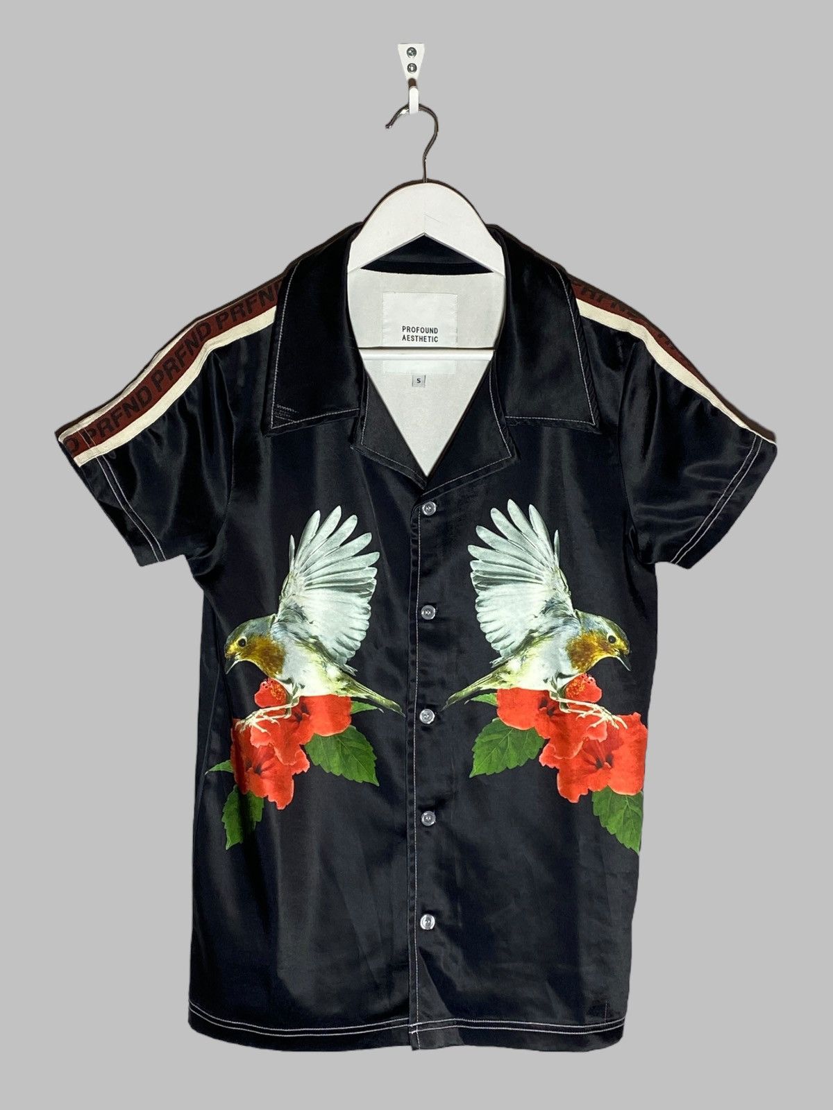 Profound Aesthetic Profound Aesthetic Birds Print Casual Shirt Size US S / EU 44-46 / 1 - 1 Thumbnail