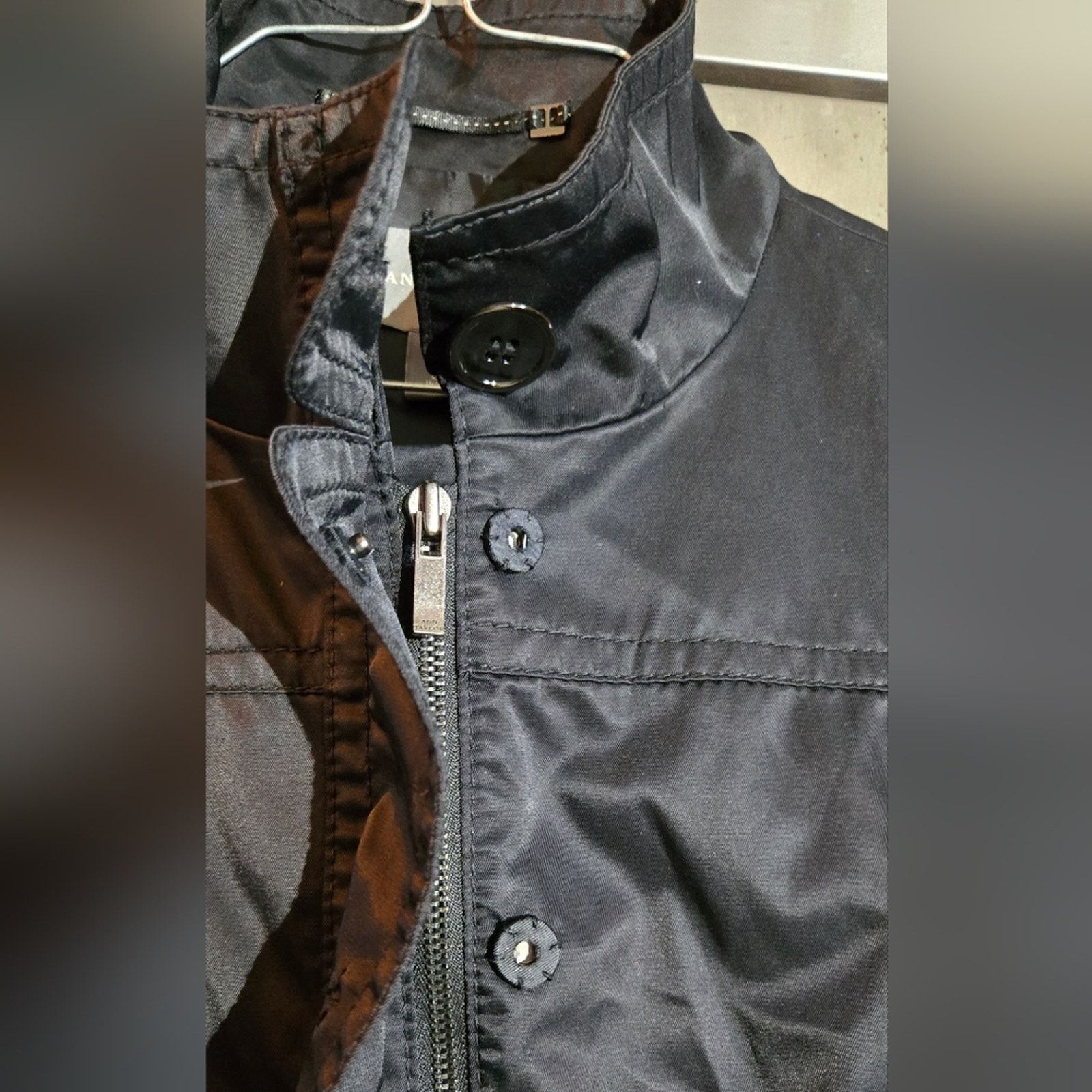 Ann Taylor Ann Taylor black trench jacket, size S Size S / US 4 / IT 40 - 3 Thumbnail