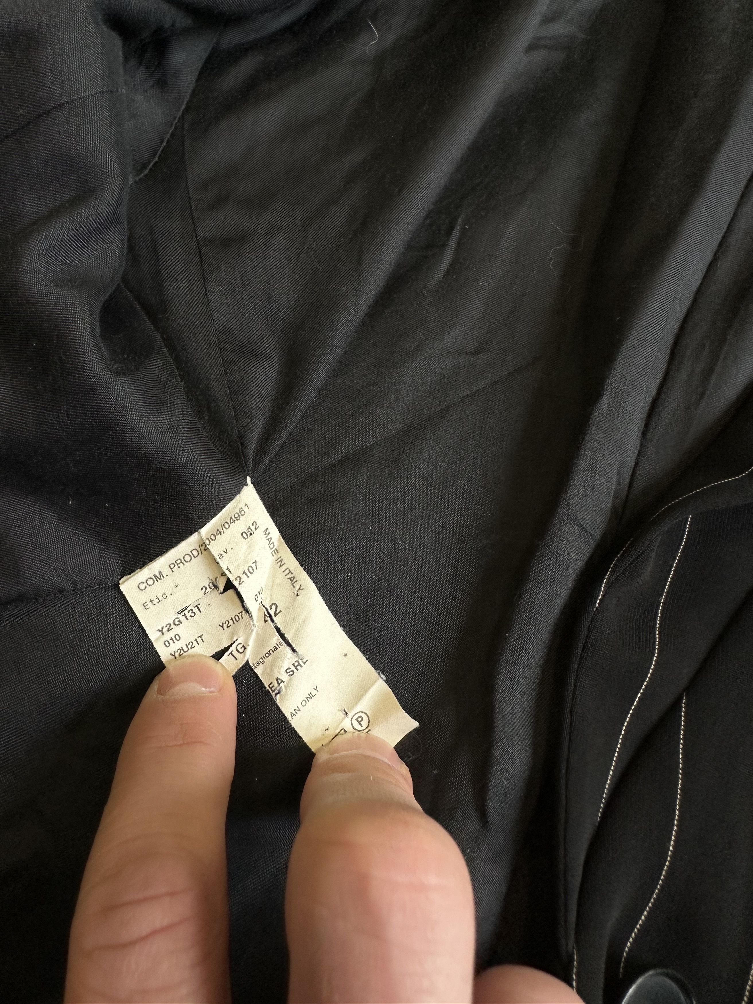 Emporio Armani Emporio Armani Vintage Stripped Blazer Jacket 6644AC Size M / US 6-8 / IT 42-44 - 4 Thumbnail