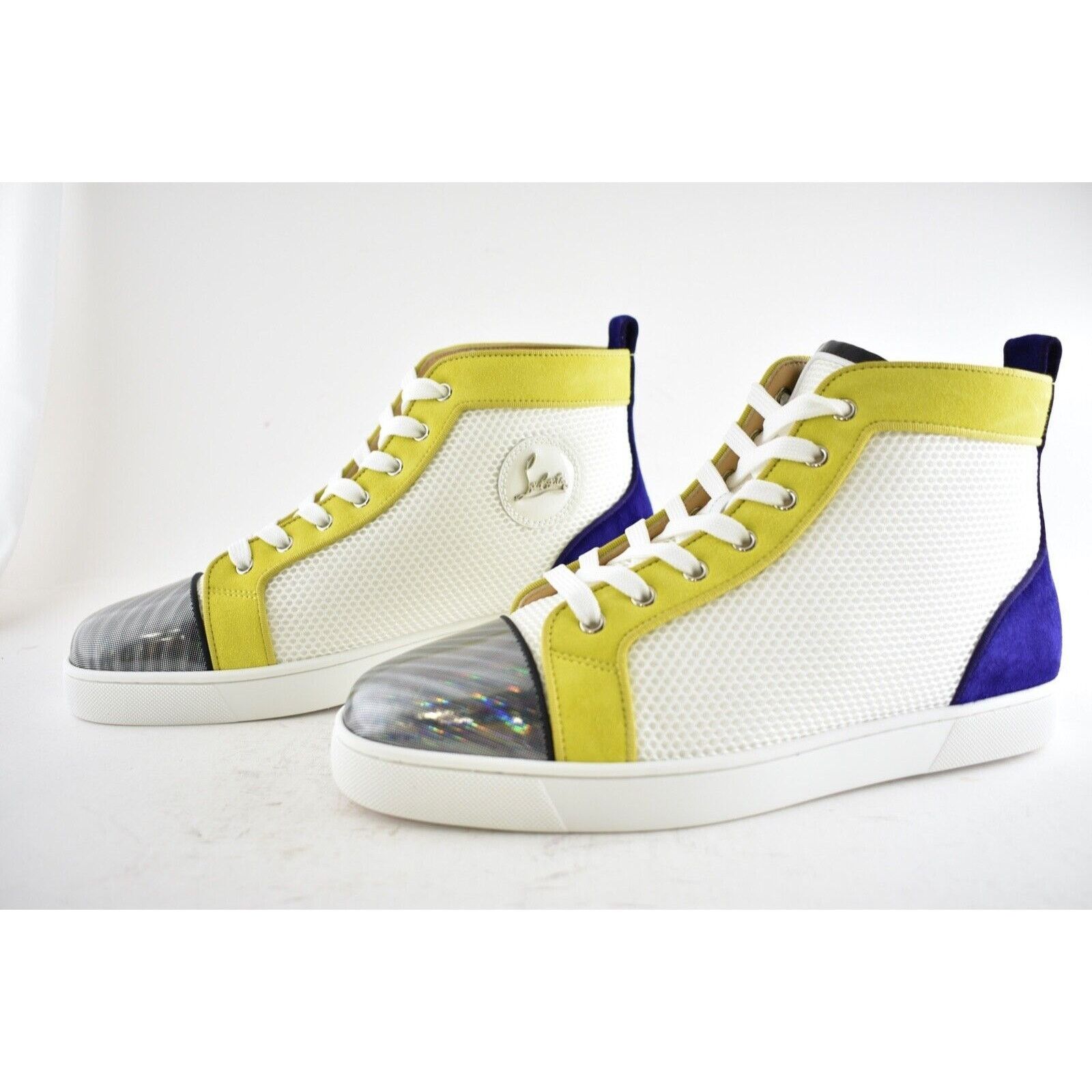 Christian Louboutin Christian Louboutin Men Louis Orlato Flat White Yellow Size US 9.5 / EU 42-43 - 10 Thumbnail