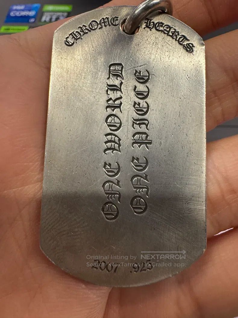 Chrome Hearts CHROME HEARTS Military Dog Tag Pendant Size ONE SIZE - 1 Thumbnail