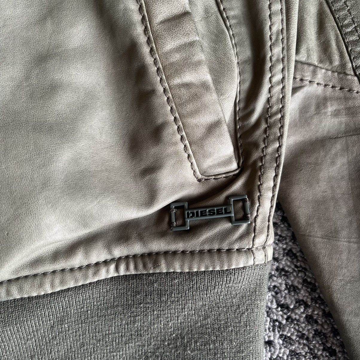 Diesel Diesel Leather Jacket Classic Vintage Prefer Size S to M Size US M / EU 48-50 / 2 - 5 Thumbnail
