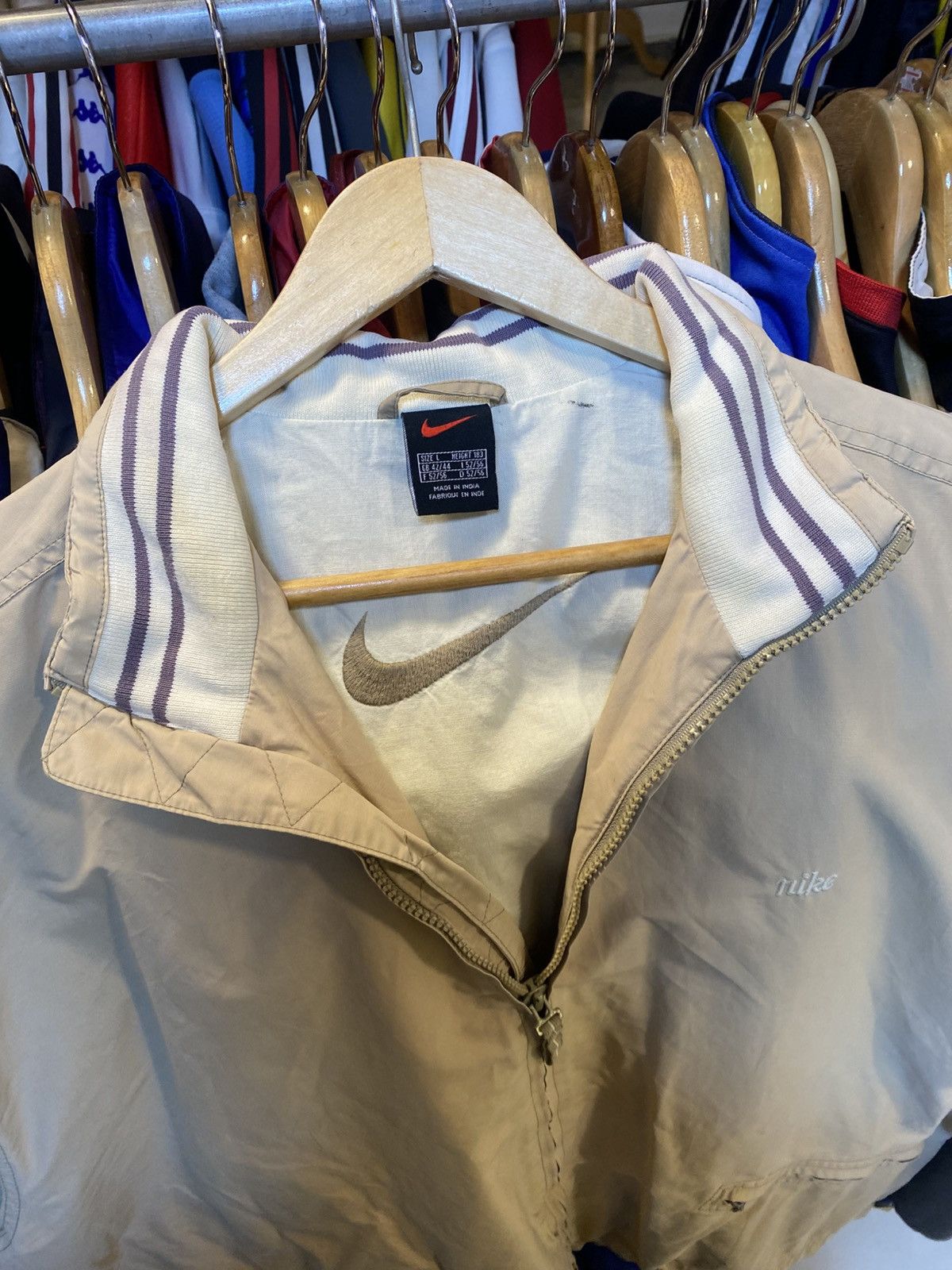 Nike Vintage Y2K Nike Spell Out Jacket Size US L / EU 52-54 / 3 - 5 Thumbnail