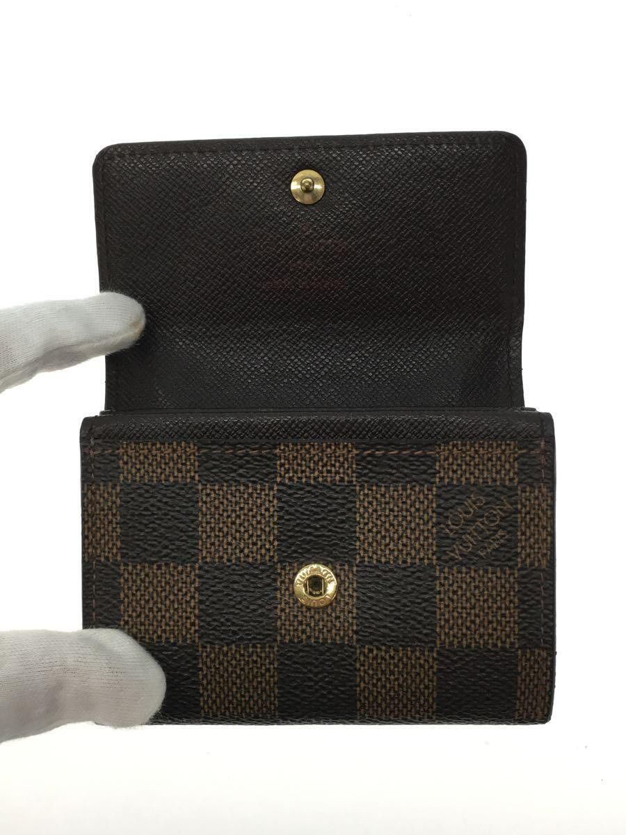 Louis Vuitton Louis Vuitton Damier Ebene Porto Monet Pla Brown Size ONE SIZE - 4 Thumbnail