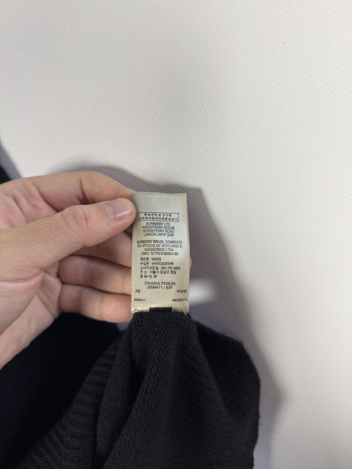 Burberry Burberry London Cashmere Sweater Black Elbow Patches Size M Size US M / EU 48-50 / 2 - 11 Thumbnail