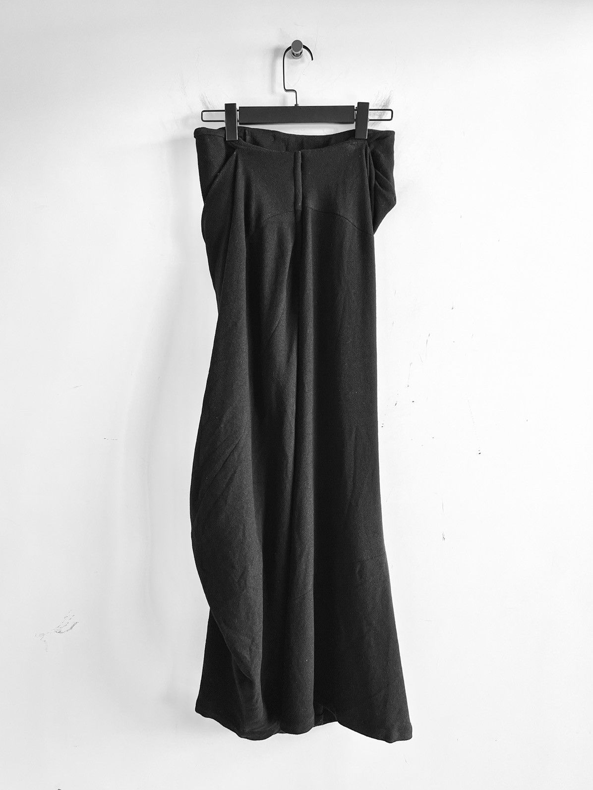 Yohji Yamamoto Y's - Wool Pleated Dress Size S / US 4 / IT 40 - 2 Thumbnail
