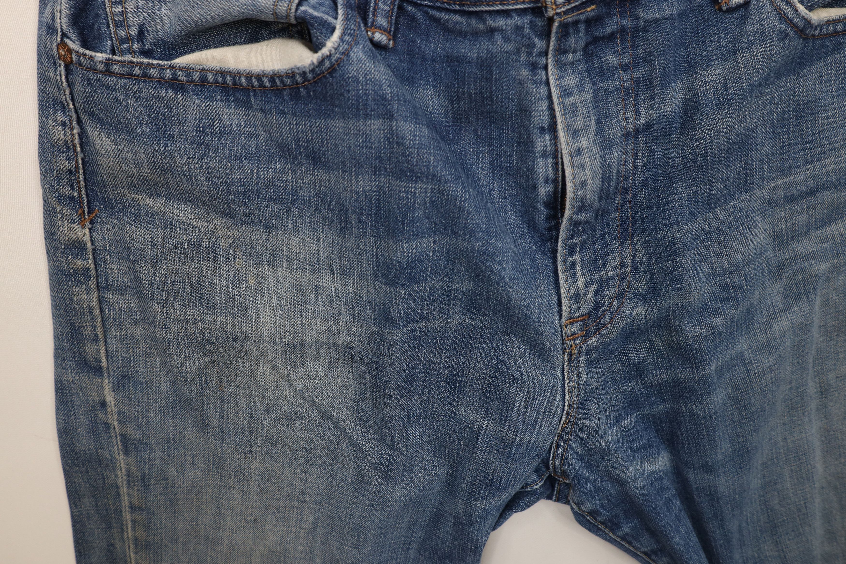 Ralph Lauren × Vintage Vintage Ralph Lauren Vintage Cut Wide Leg Denim Jeans Blue Size US 36 / EU 52 - 8 Thumbnail