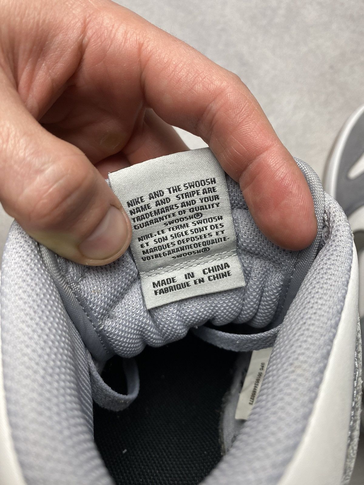 Nike 🔥RARE🔥 1 OF 1 Nike Dunk ID Low sneakers grey / white US8 Size US 8 / EU 41 - 13 Thumbnail