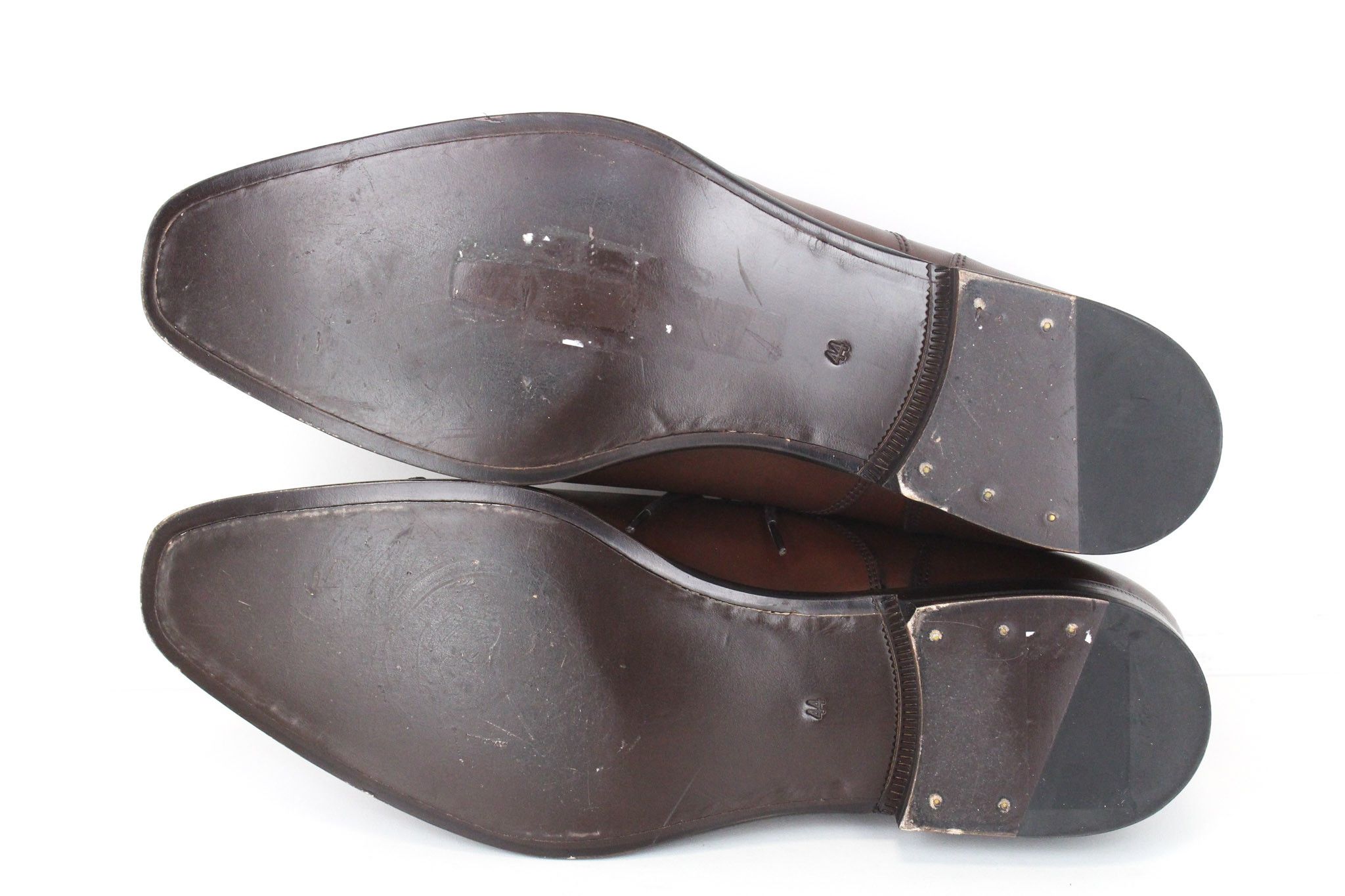 Suitsupply EU44 Brown Leather Laced Low-Top 72107 Size US 11 / EU 44 - 8 Thumbnail