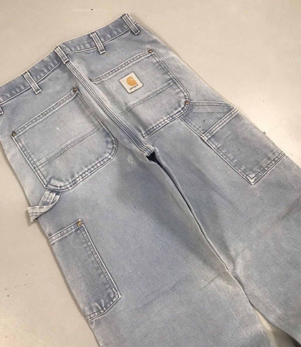 Carhartt Vintage Carhatt workwear denim Size US 30 / EU 46 - 7 Thumbnail
