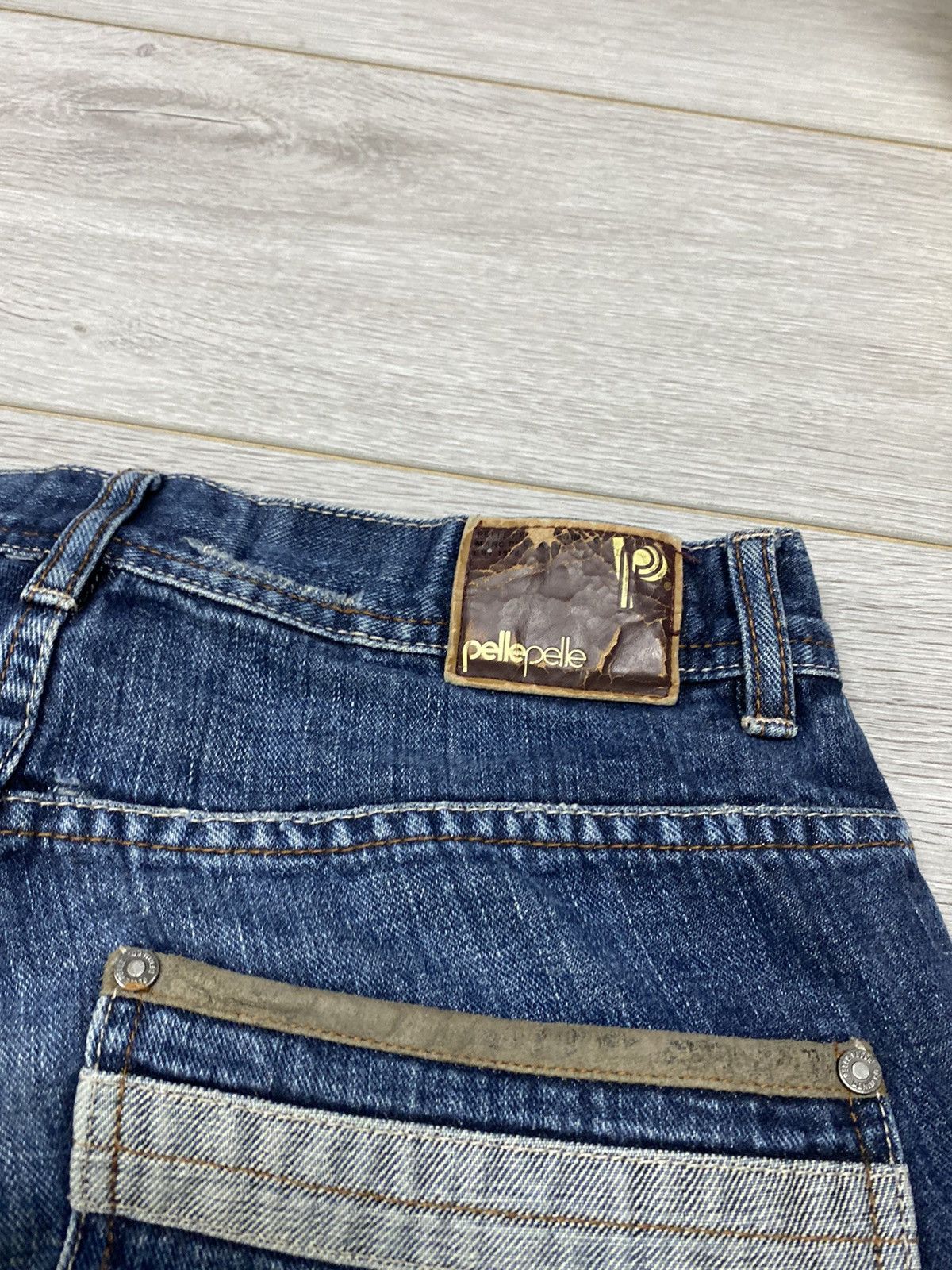 Pelle Pelle Pelle Pelle vintage wide jeans Size US 32 / EU 48 - 5 Thumbnail